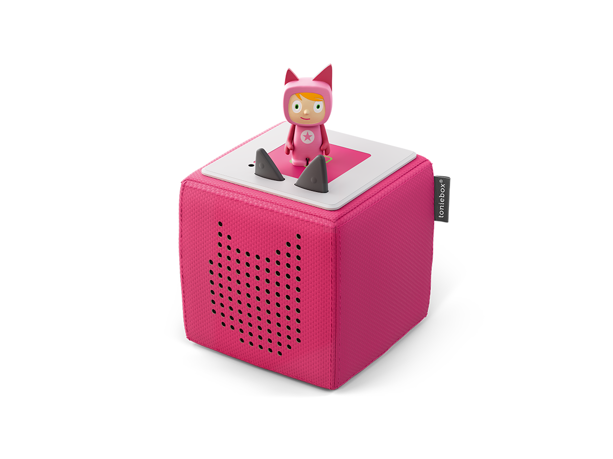 Toniebox Farbe Pink mit Kreativ Tonie - tonies® Starterset