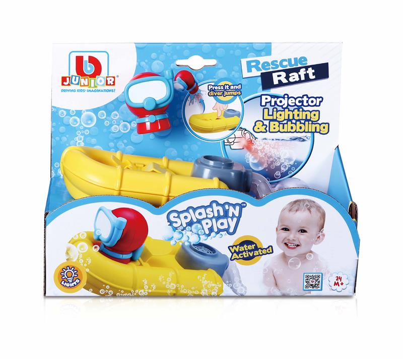 BB Junior Splash´N Play Rescue Raft mit Taucher Badespielzeug