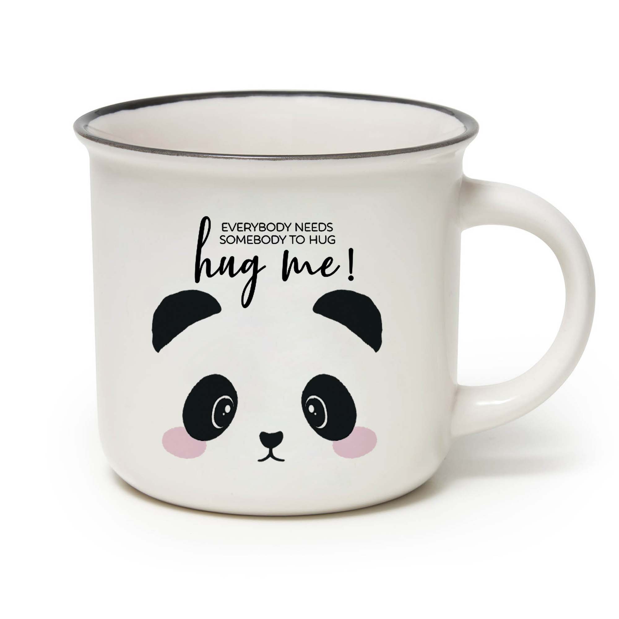 Legami Porzellantasse Trinkbecher Cu-Puccino Panda