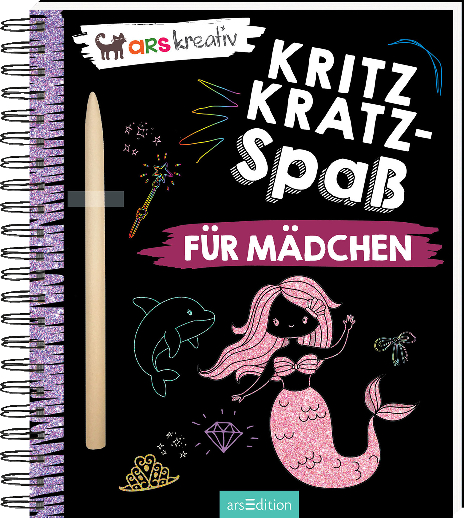 Kritzkratz-Spaß Kratzbilder für Mädchen