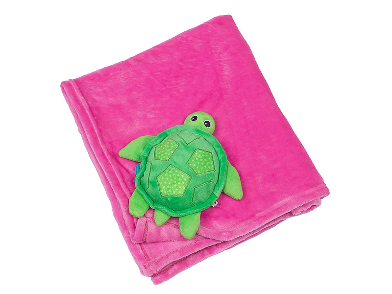 Zoocchini Kinderwagendecke aus Fleece Schildkröte