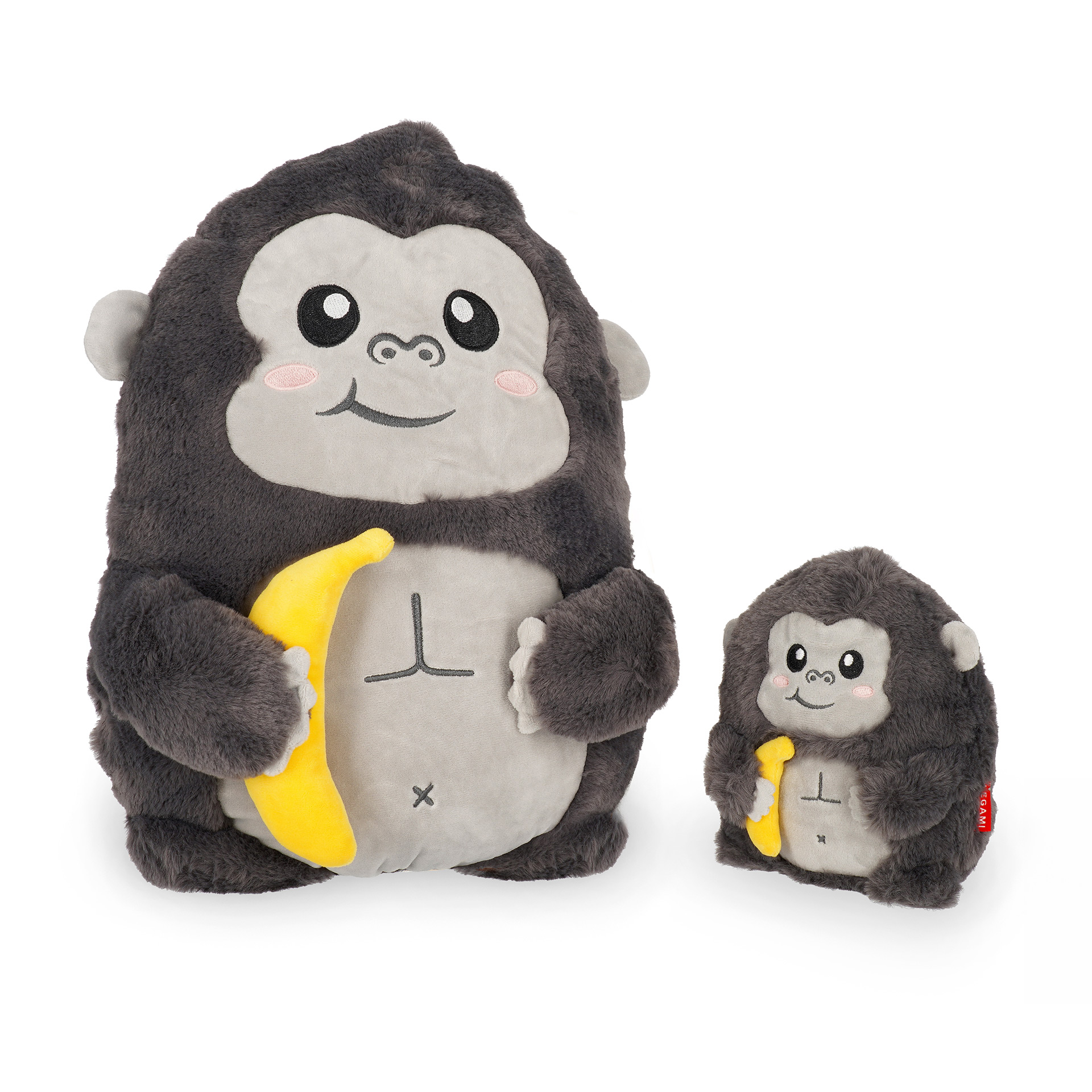 Legami Plüschtier Kuscheltier Super Soft Mini Gorilla