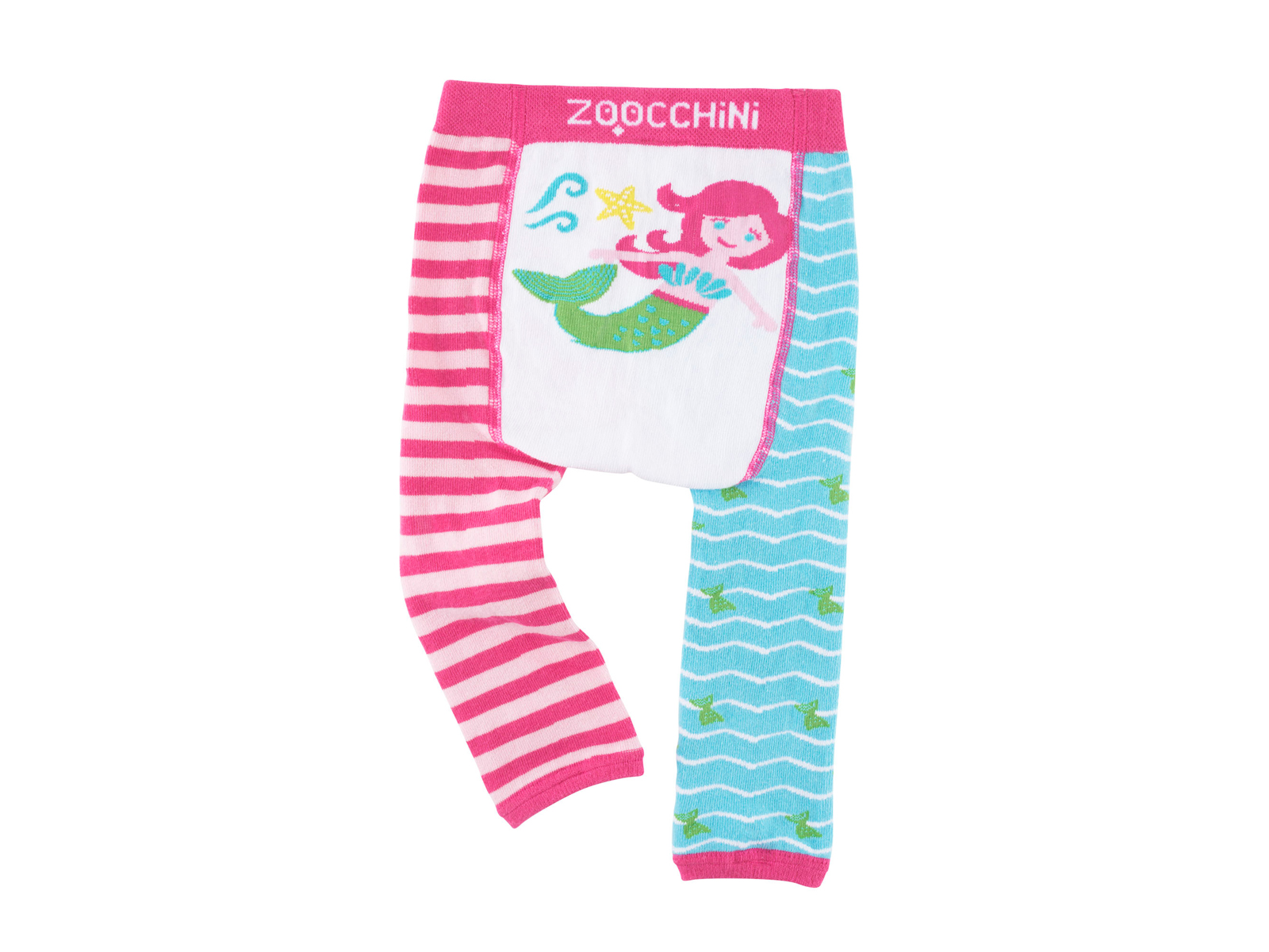 Zoocchini Babyset Leggins und Rutschsocken Strümpfe Meerjungfrau 6-12 Monate
