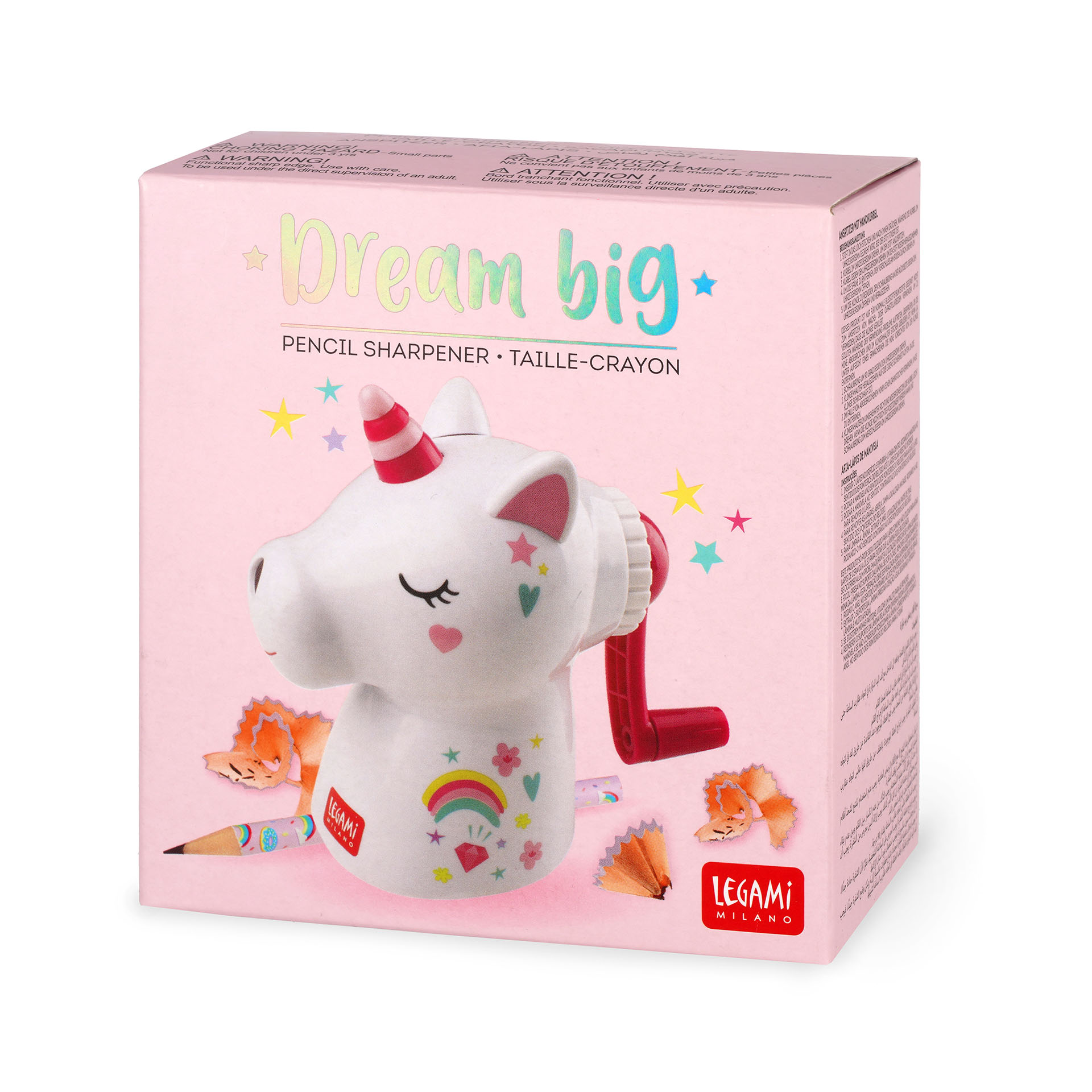 Legami Kurbel Bleistiftspitzer Dream Big Unicorn Einhorn Legami Kurbel Bleistiftspitzer Dream Big Unicorn Einhorn