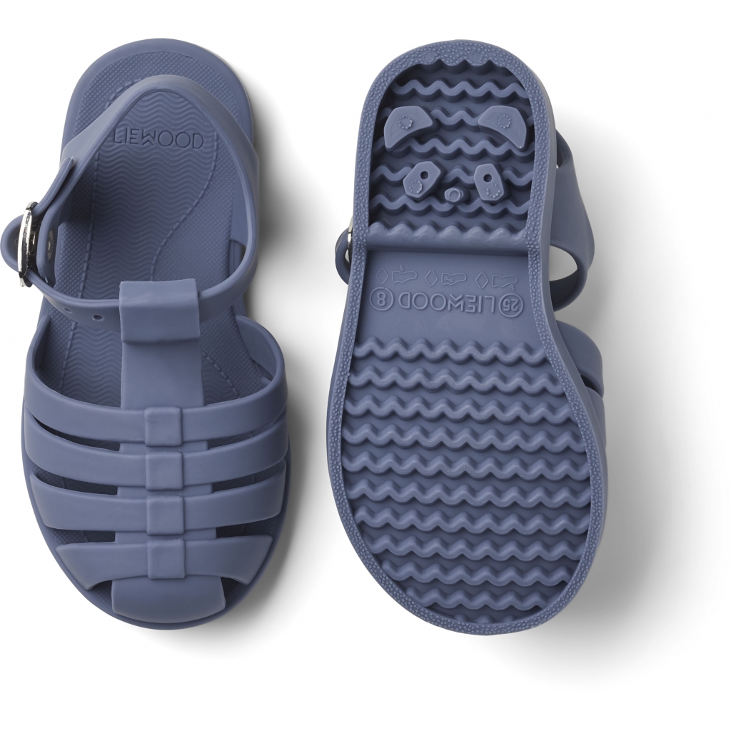 Liewood Bade-Sandalen Badeschuhe Farbe blue wave blau 22