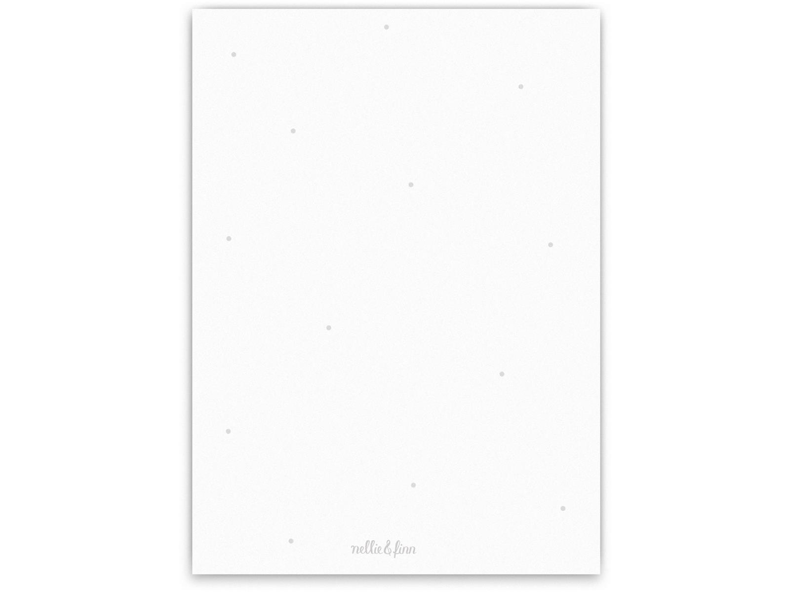 Nellie & Finn Postkarte 1. Geburtstag