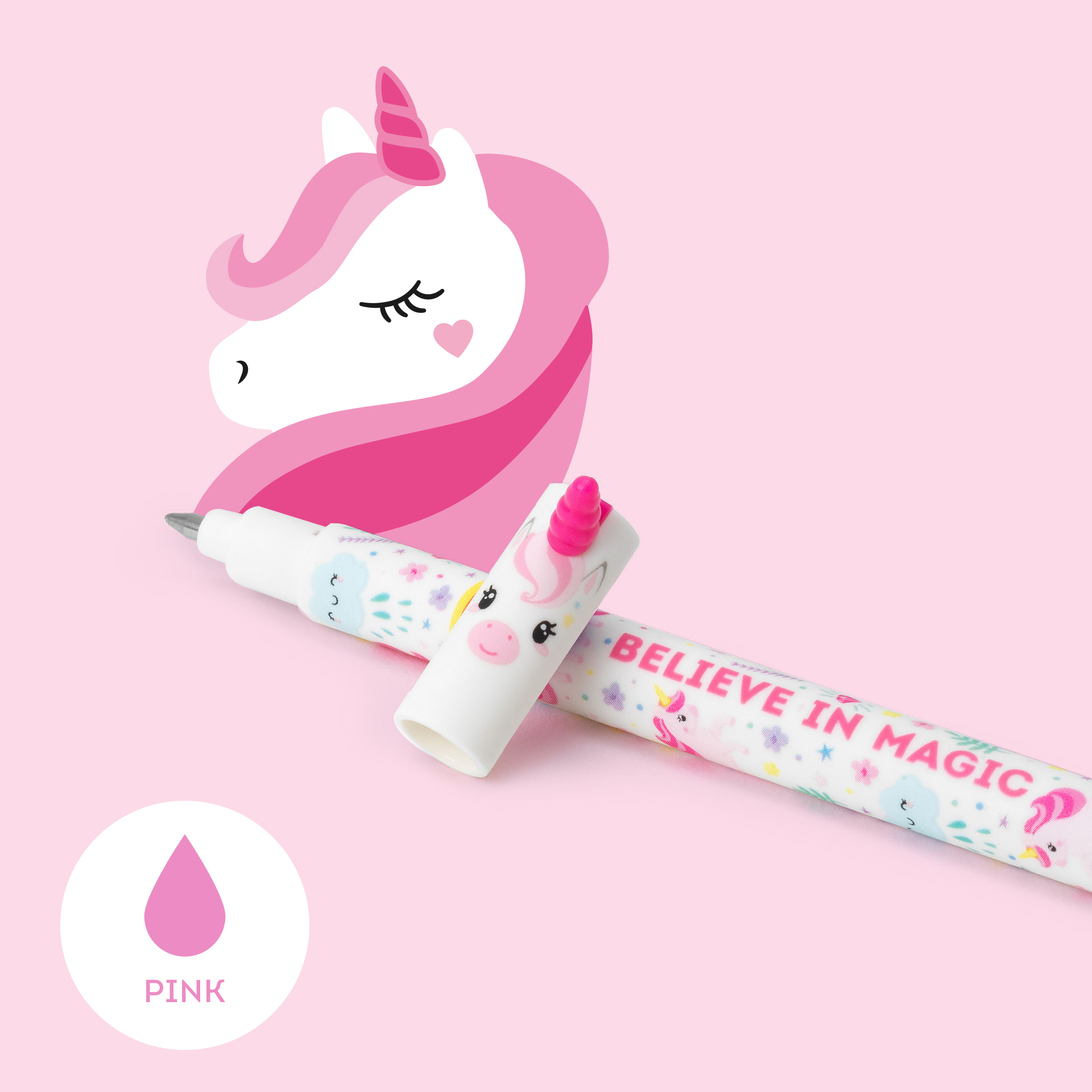Legami Löschbarer Gelstift Gel Pen Unicorn Einhorn