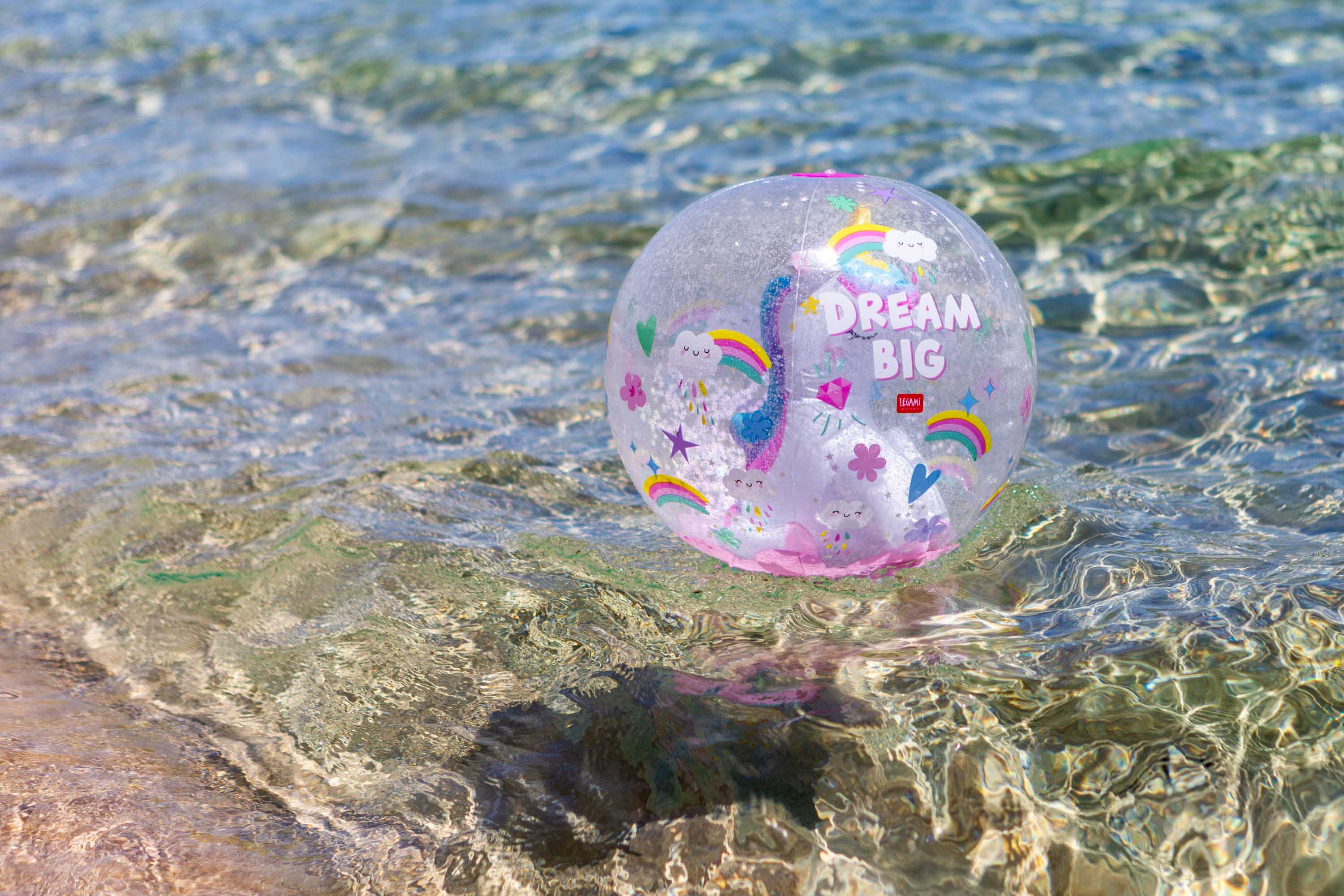 Legami Aufblasbarer Strandball Beach Ball Unicorn Einhorn