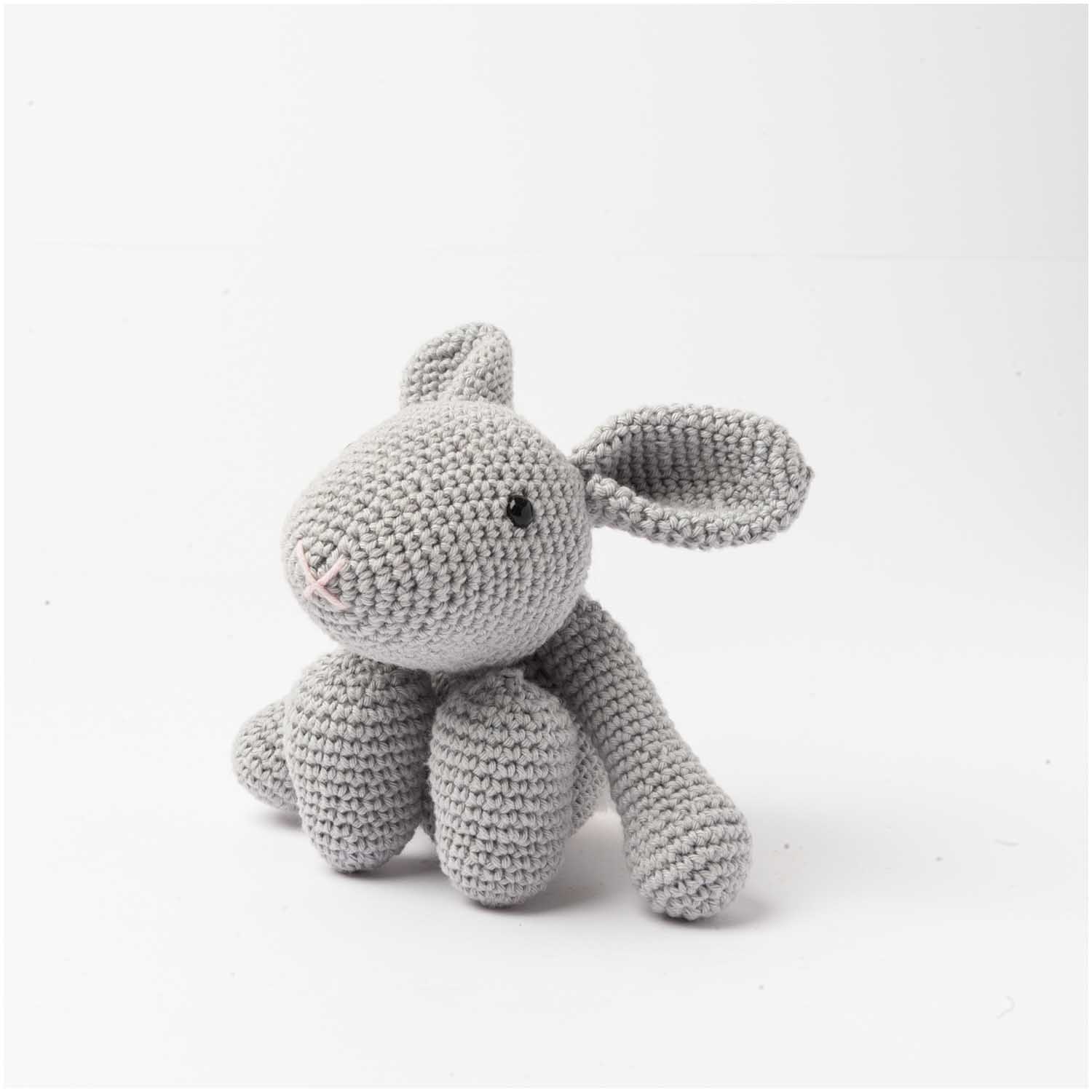 Rico Design Kinder Häkel-Set Bastelset Ricorumi Puppies Hase