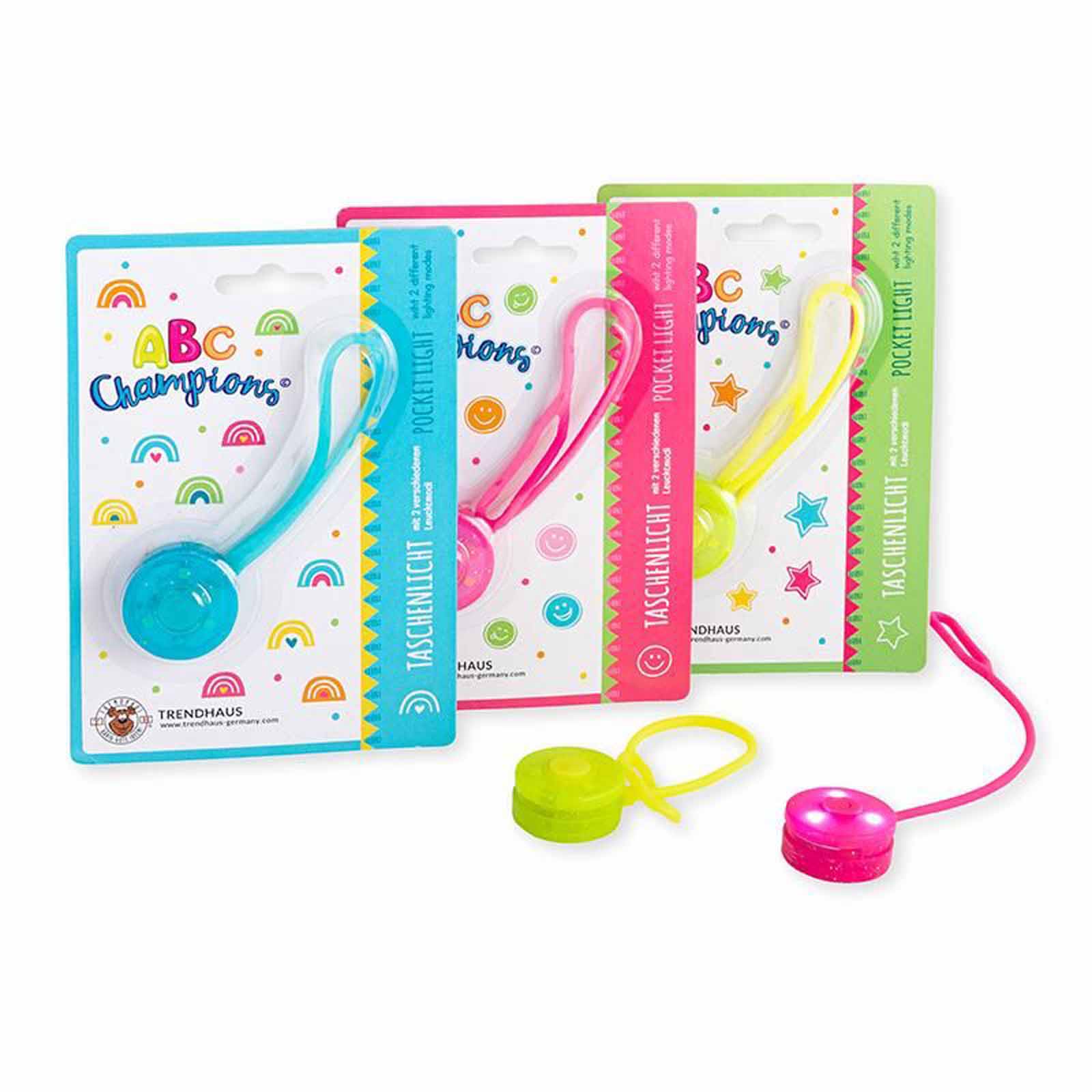 Trendhaus ABC Champions Taschenlicht sortiert Trendhaus ABC Champions Taschenlicht sortiert
