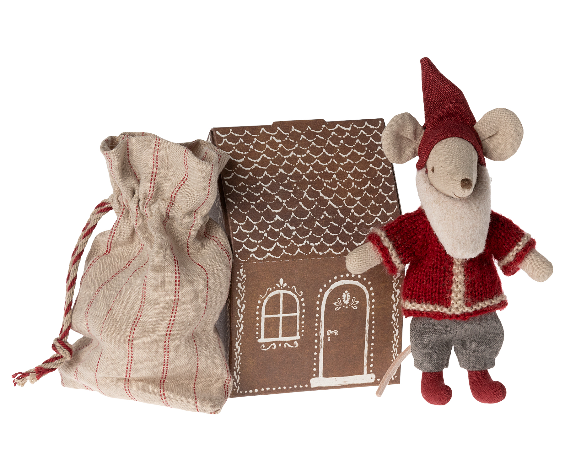 Maileg Weihnachtsmann Maus großer Bruder