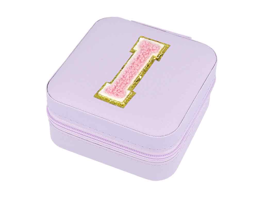 BB Klostermann Schmuckbox Buchstabe I Lila