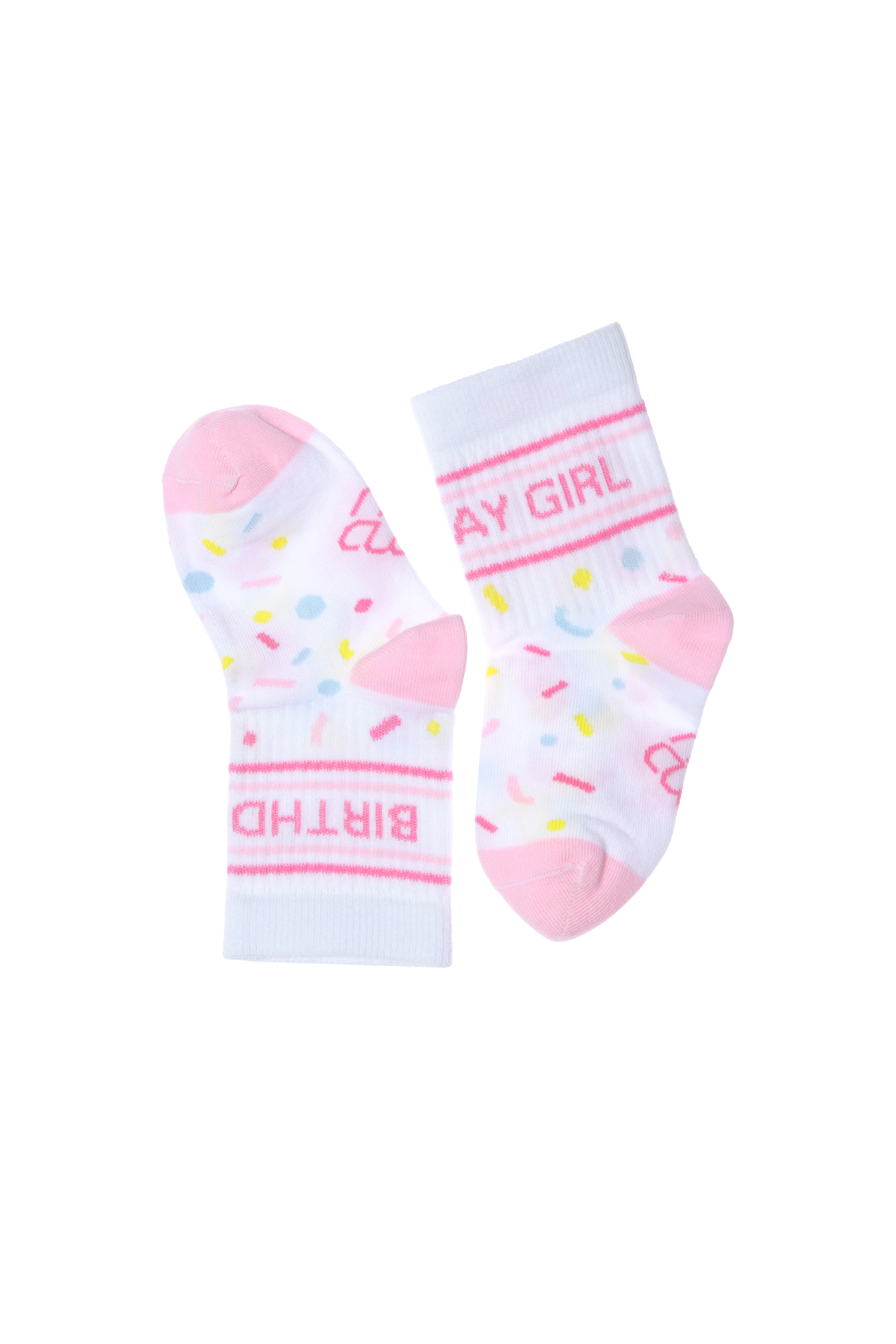 My Day My Dream Kindersocken Geburtstag Birthday Girl Pink 27-32 (5-7 Jahre)