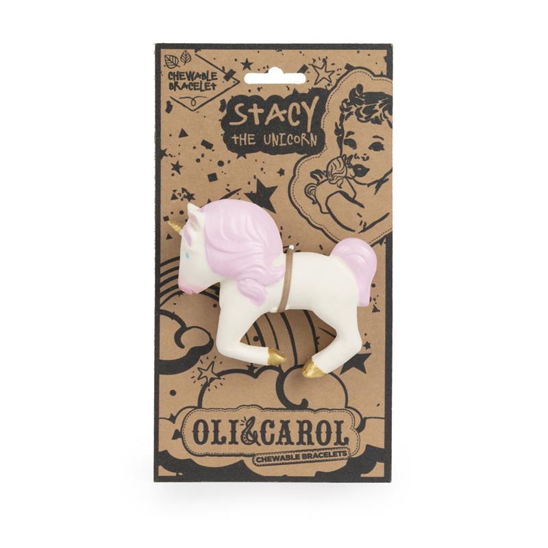Oli & Carol Einhorn Baby-Beißring Stacy the unicorn Naturkautschuk Oli & Carol Einhorn Baby-Beißring Stacy the unicorn Naturkautschuk
