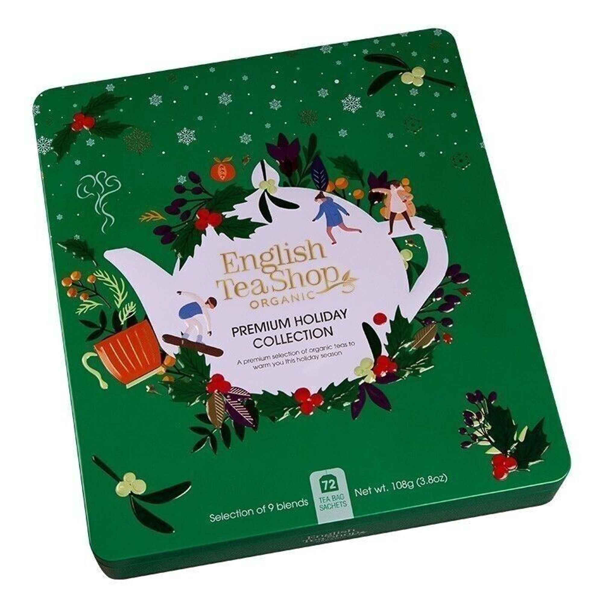 English Tea Shop Wintertee Kollektion in edler Metalldose 72 Teebeutel