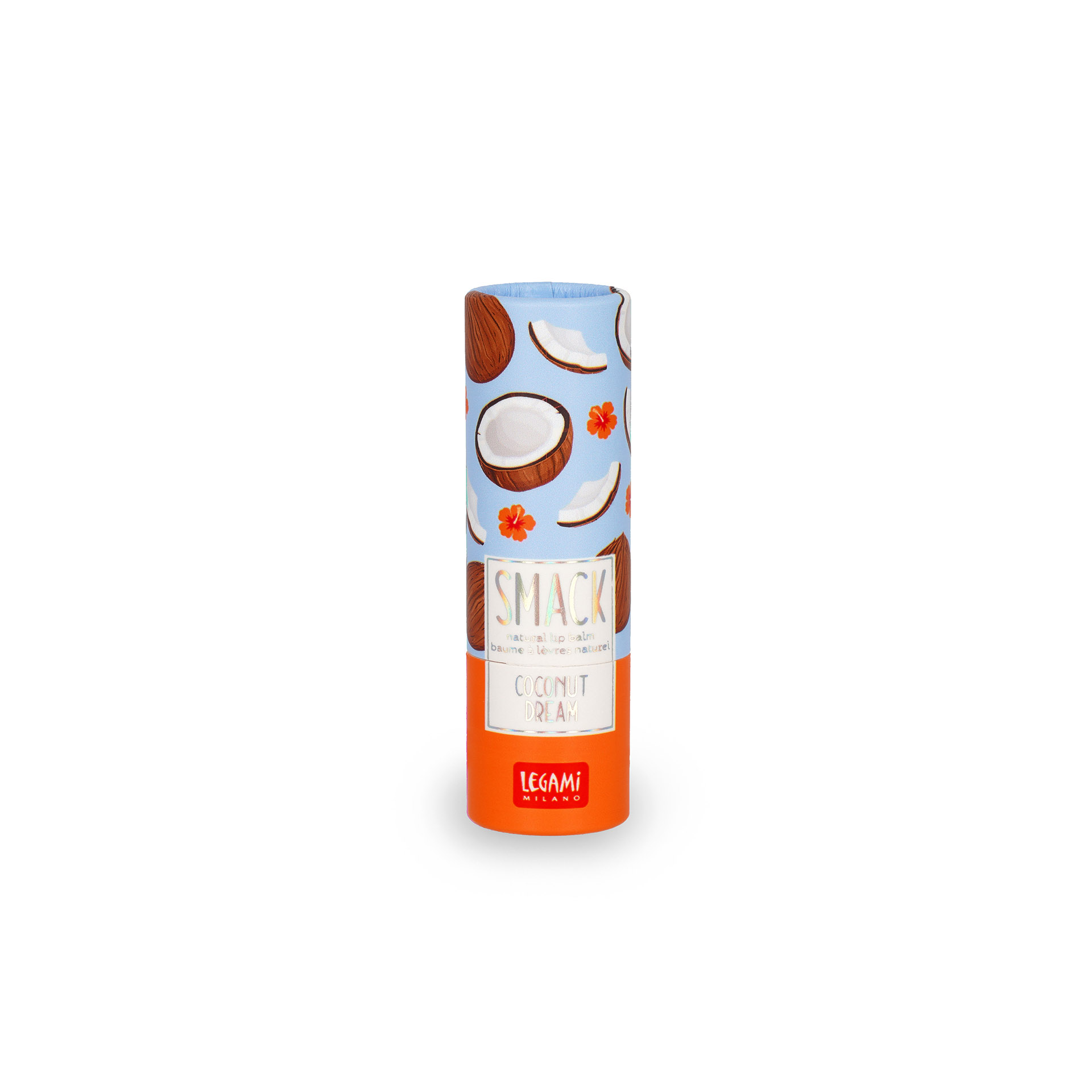 Legami Lippenpflegestift Smack Coconut Kokosnuss