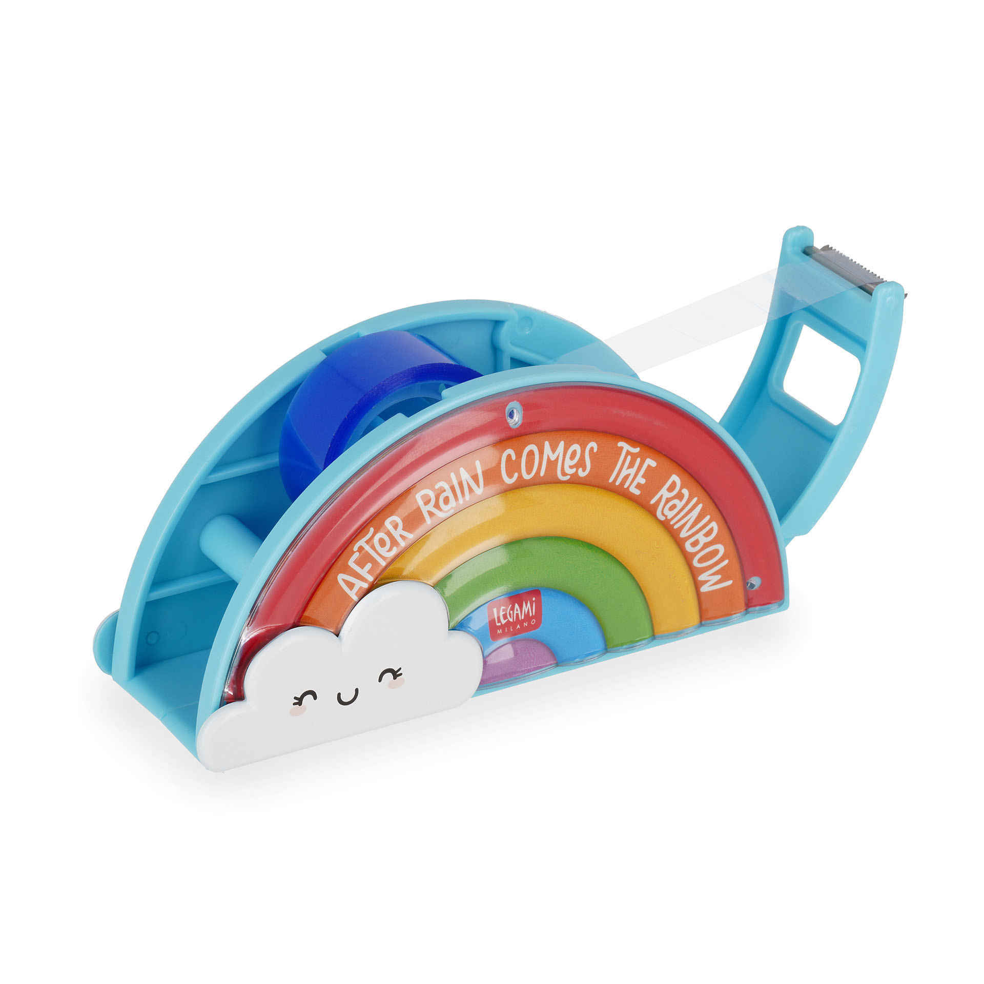 Legami Klebeband Abroller Follow the Rainbow Regenbogen
