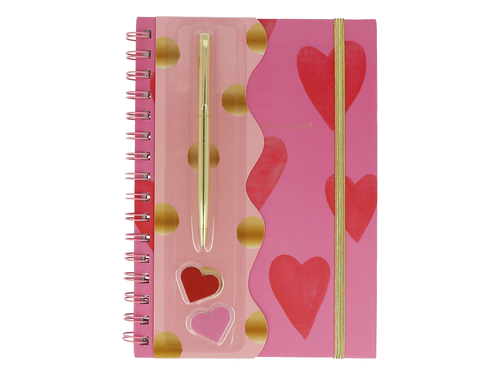 BB Klostermann Notizbuch Set mit Stoft und Post it's sortiert