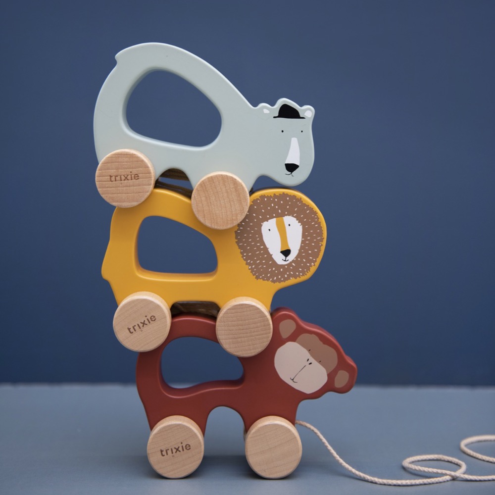 Trixie Holz-Nachziehtier Mr. Monkey Affe Trixie Holz-Nachziehtier Mr. Monkey Affe