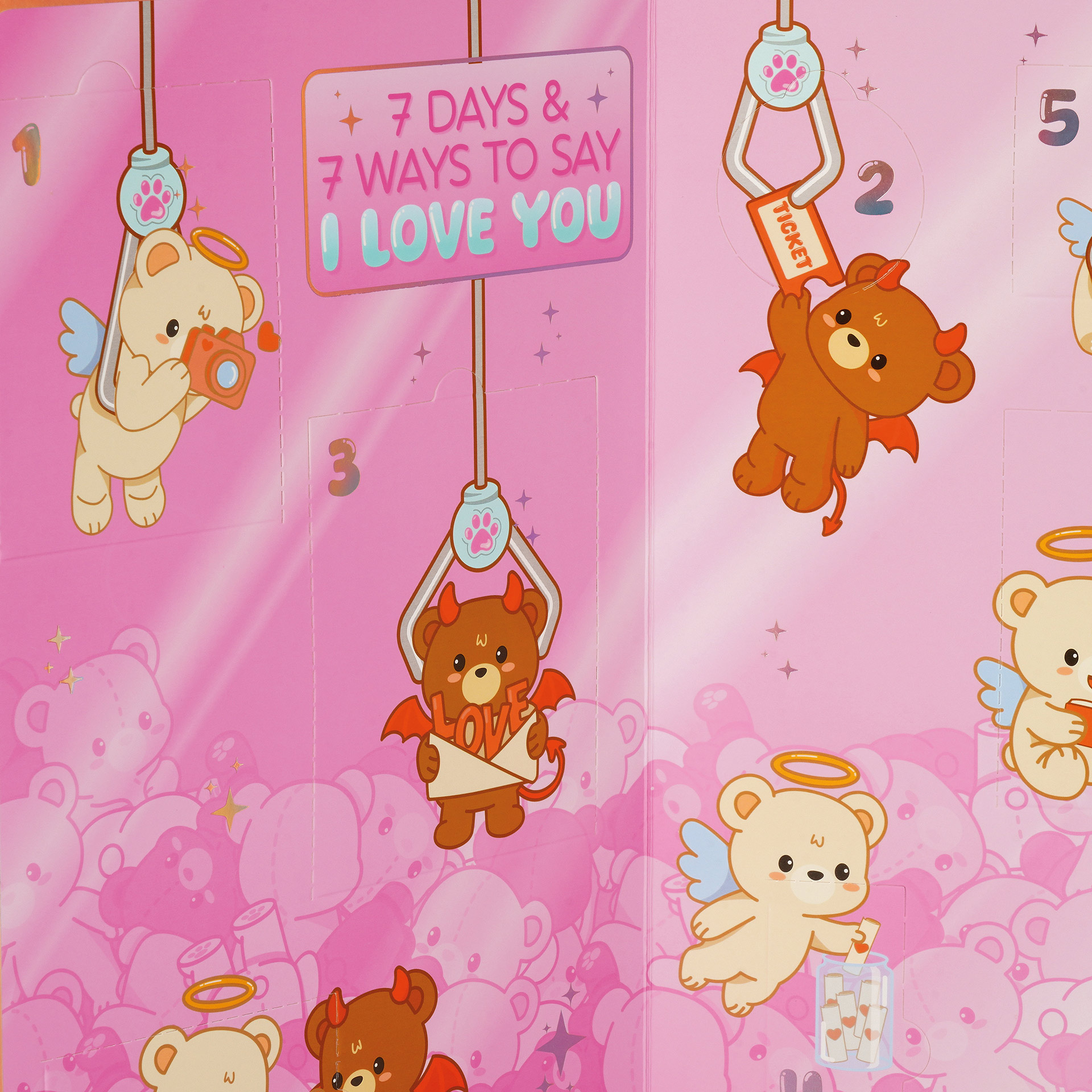 Legami Box mit 7 Überraschungen 7 Days & 7 Ways to say I love you