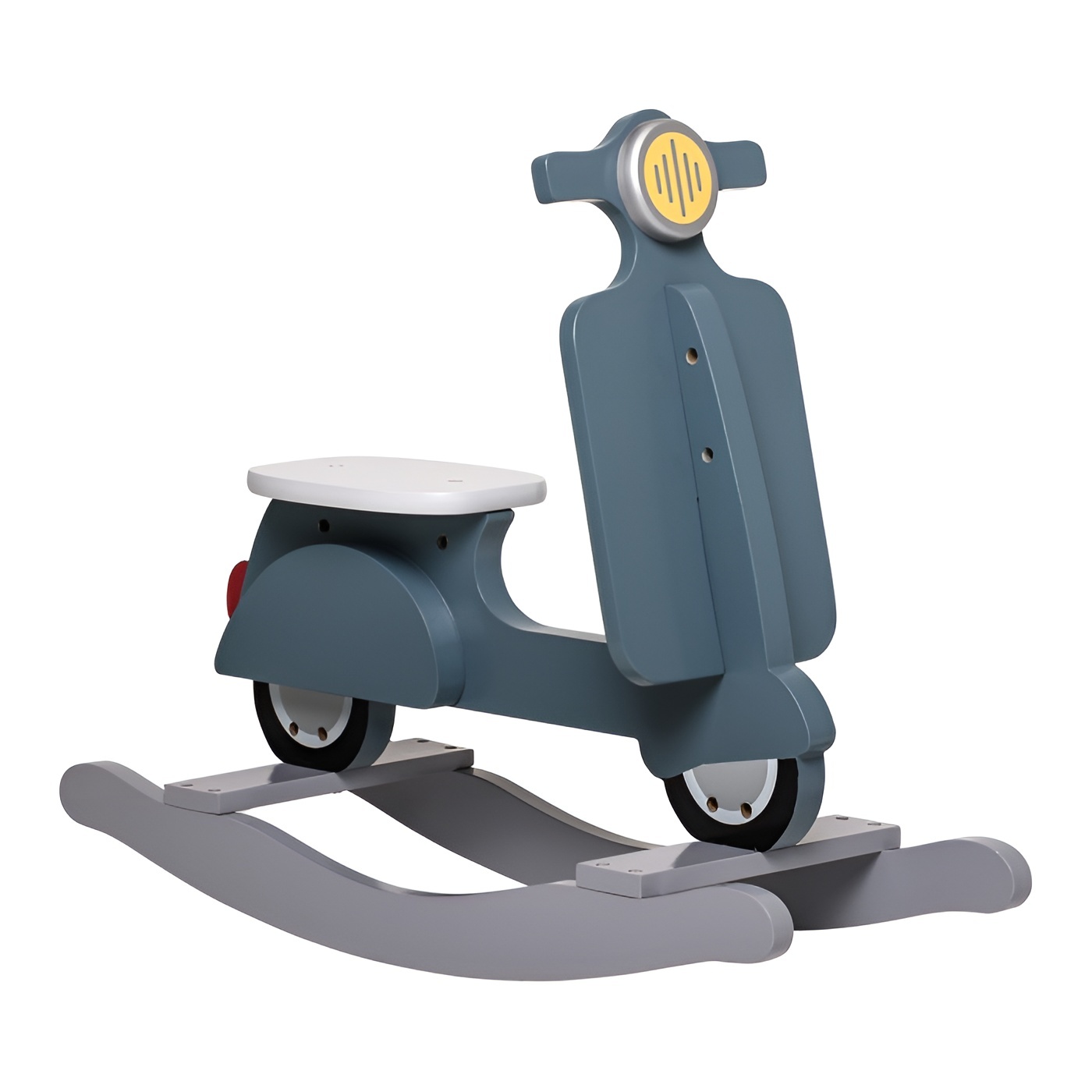 Bloomingville Schaukel Roller Scooter grau blau