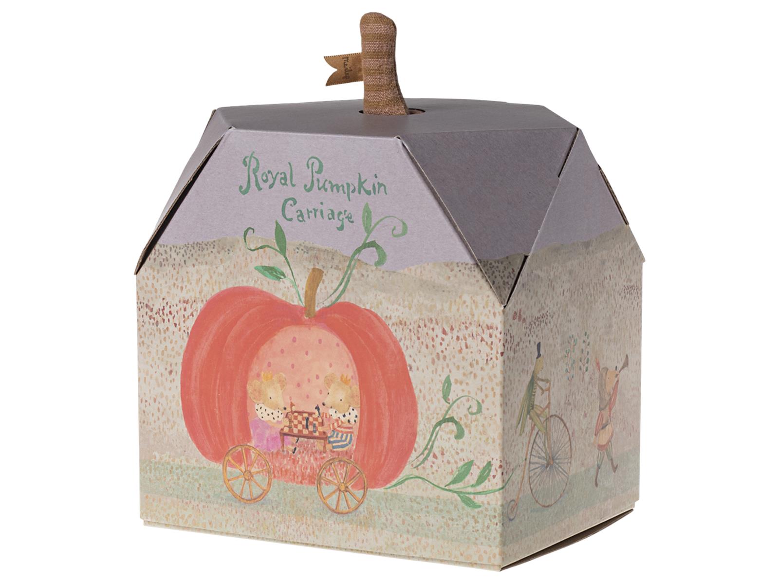 Maileg Kürbiswagen Kürbiskutsche Kutsche