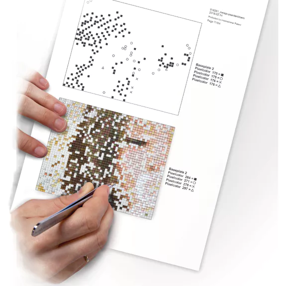 Pixel Classic 4 Basisplatten Kit Pferd