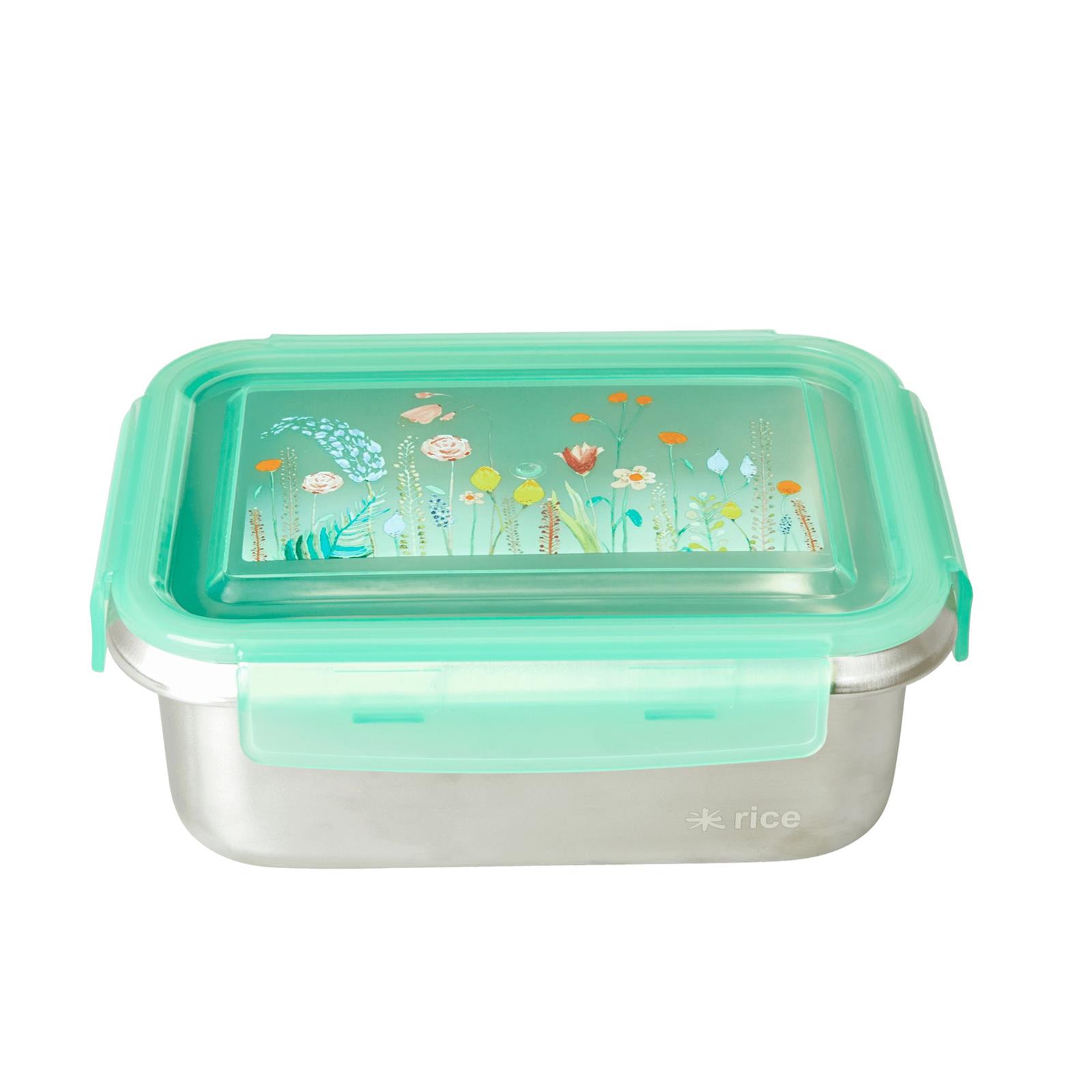 Rice Edelstahl Lunchbox Frühstücksdose Blumenwiese Summer Flowers