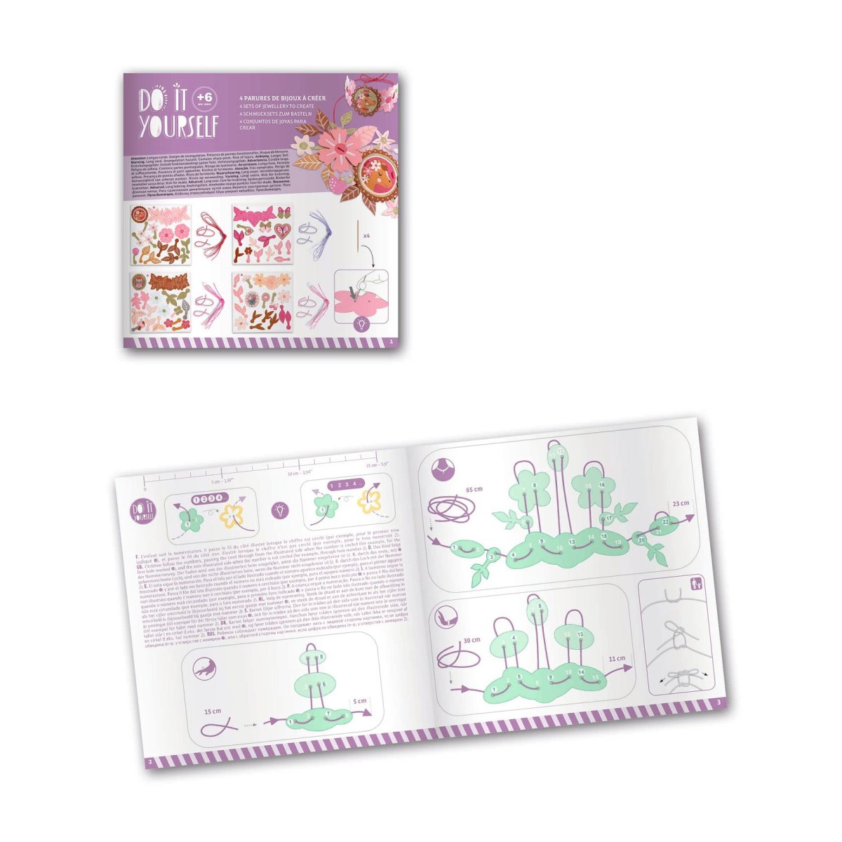 Djeco DIY Schmuckset Zarte Medaillons Bastelset Djeco DIY Schmuckset Zarte Medaillons Bastelset