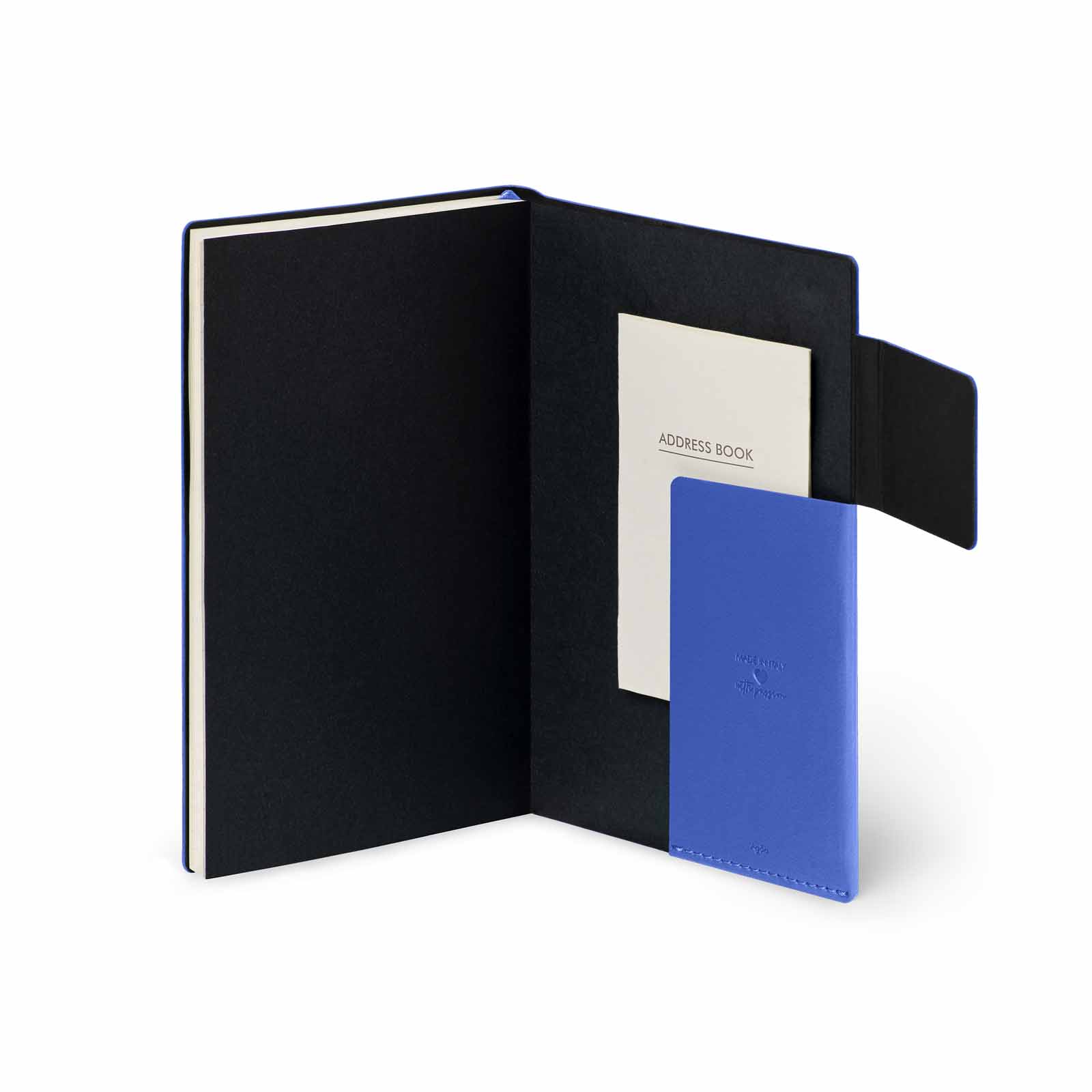 Legami Terminplaner 12 Monate mit Notizbuch M 2027 Eclectic Blue