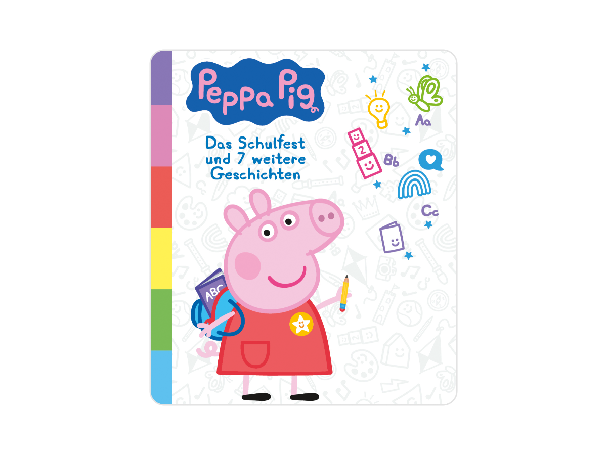 Tonies Peppa Pig Das Schulfest und 7 weitere Geschichten ab 3 Jahren
