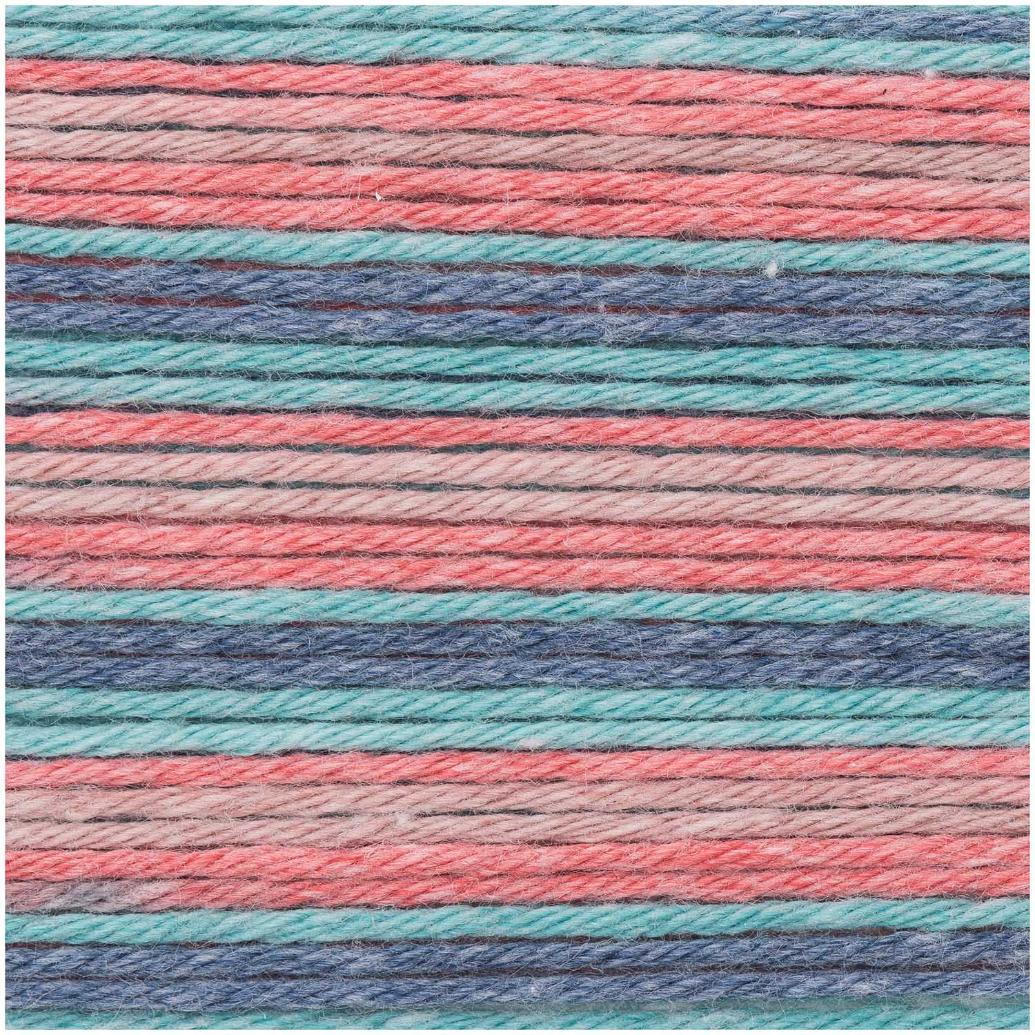 Rico Design Rico Baby cotton soft print dk Wolle 50g Farbe 023 Rot-Petrol Rico Design Rico Baby cotton soft print dk Wolle 50g Farbe 023 Rot-Petrol