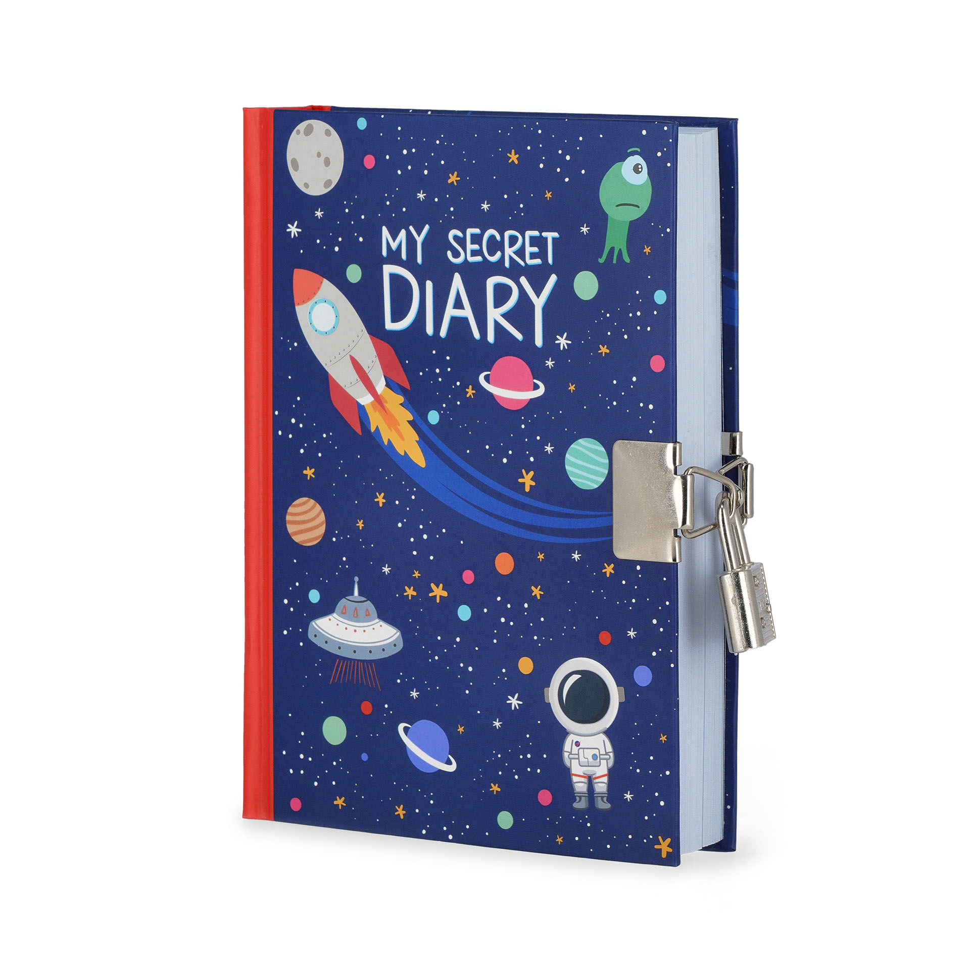 Legami Geheimes Tagebuch mit Vorhängeschloss My Secret Diary Weltall