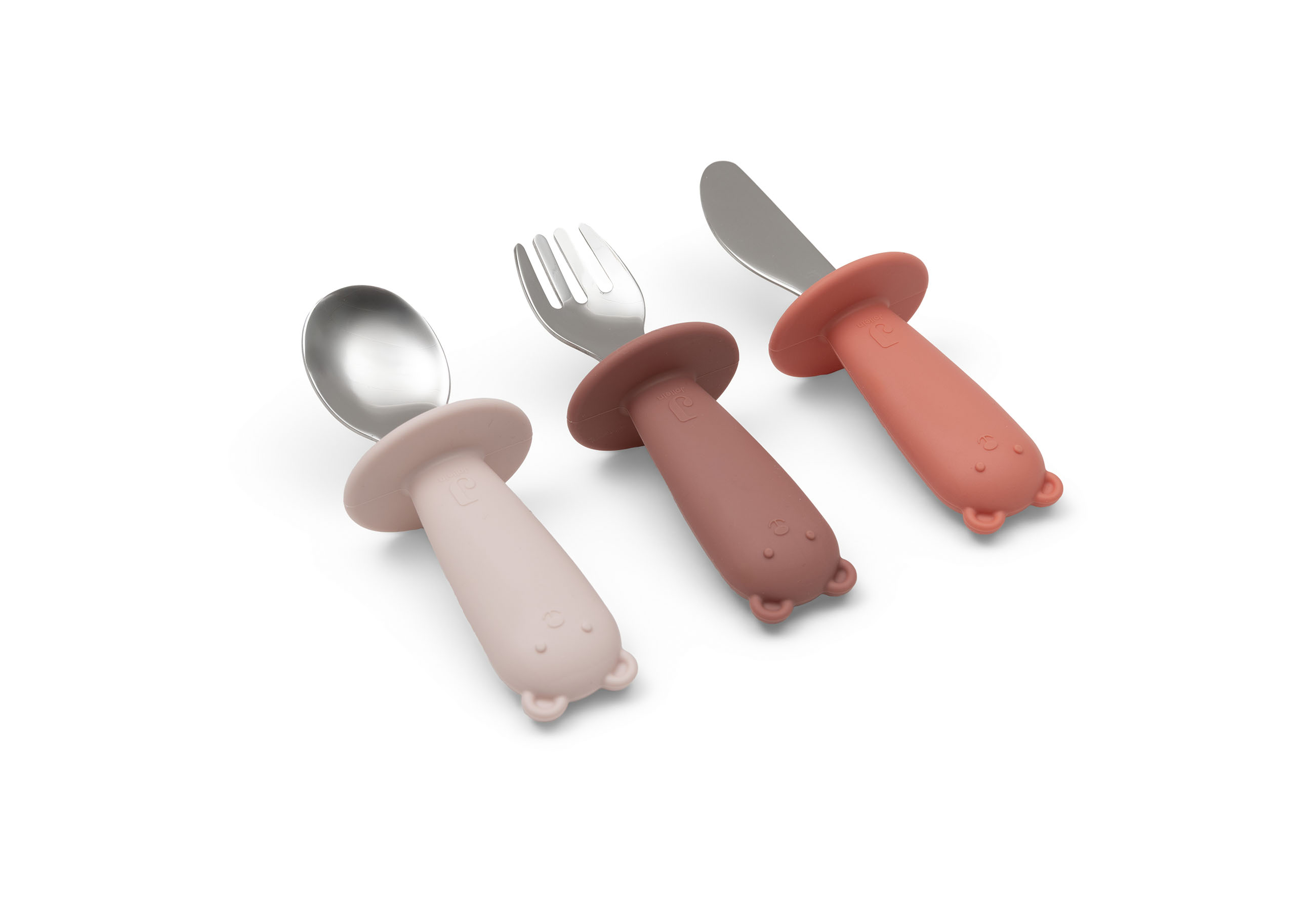 Jollein Besteckset Kinderbesteck Silikone Blush Shades