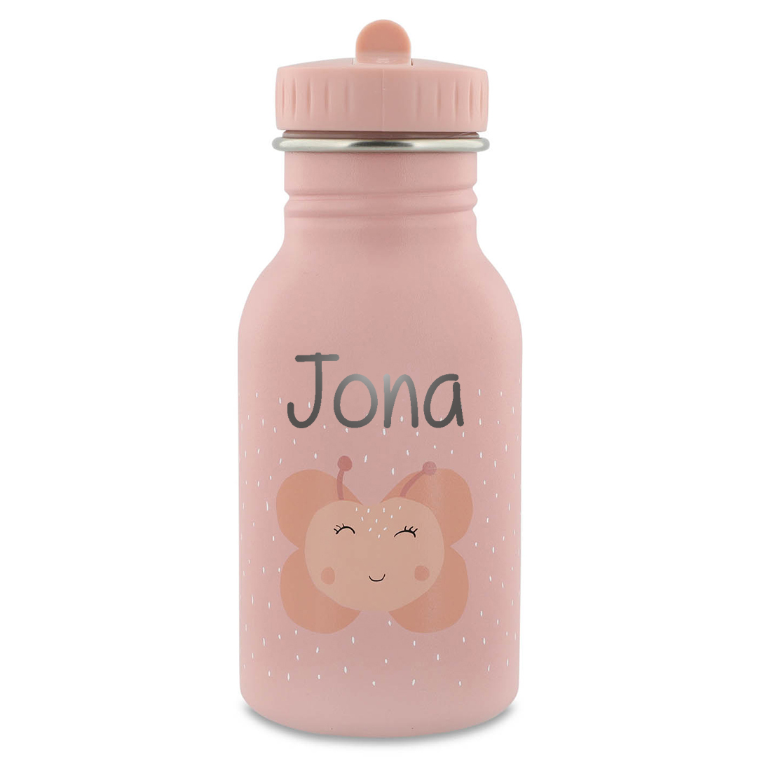 Trixie Trinkflasche aus Edelstahl Schmetterling 350ml personalisiert