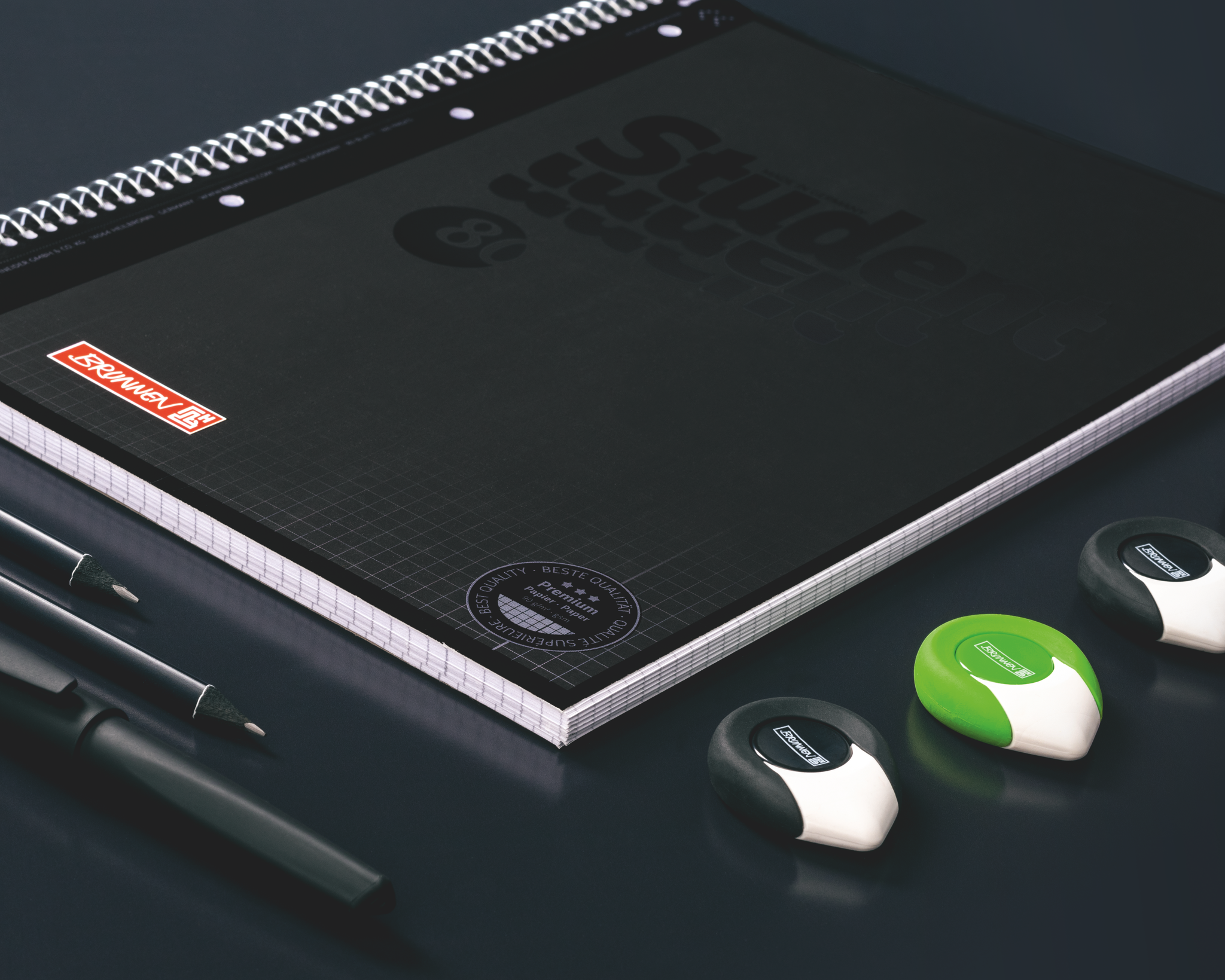 Brunnen Dreikant Bleistift Colour Code HB onyx