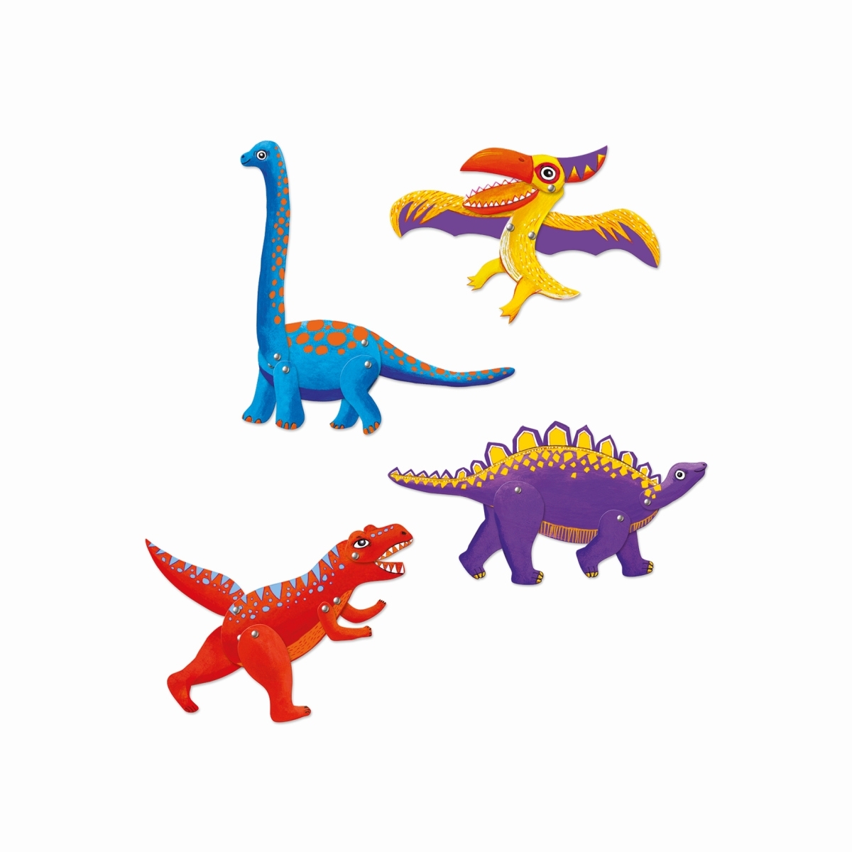 Djeco Hampelmann Dinos Dinosaurier