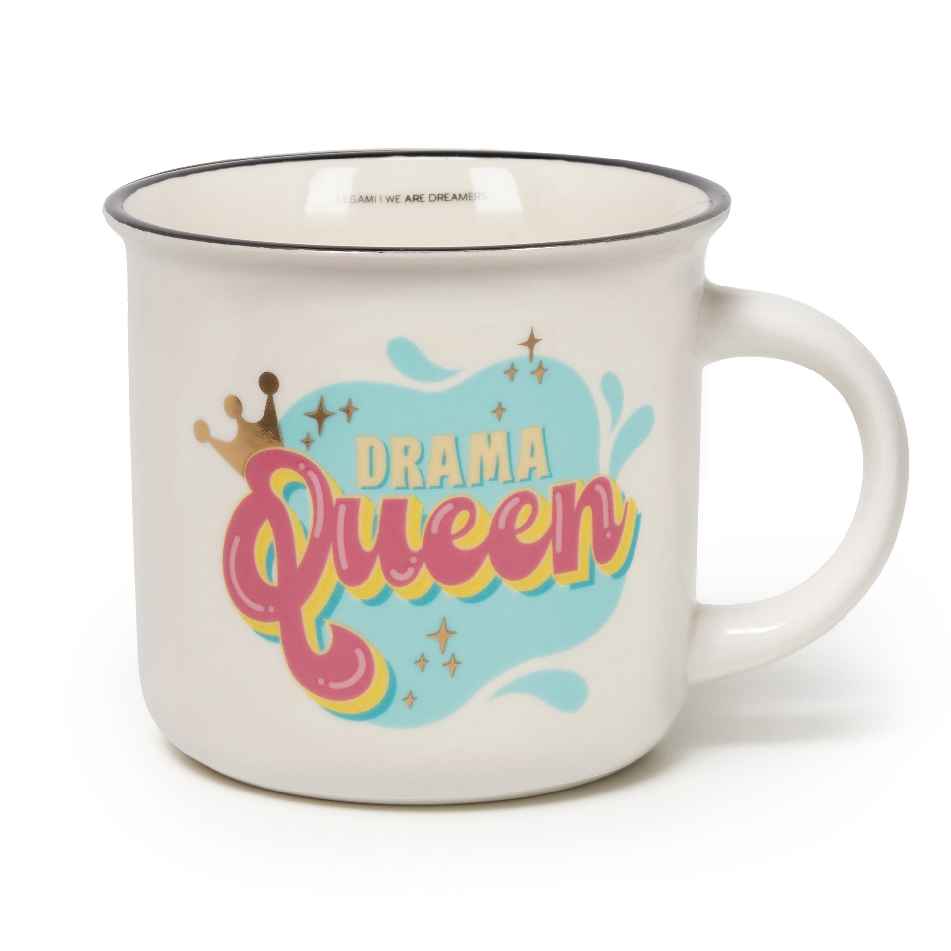 Legami Porzellantasse Trinkbecher Cu-Puccino Drama Queen Legami Porzellantasse Trinkbecher Cu-Puccino Drama Queen