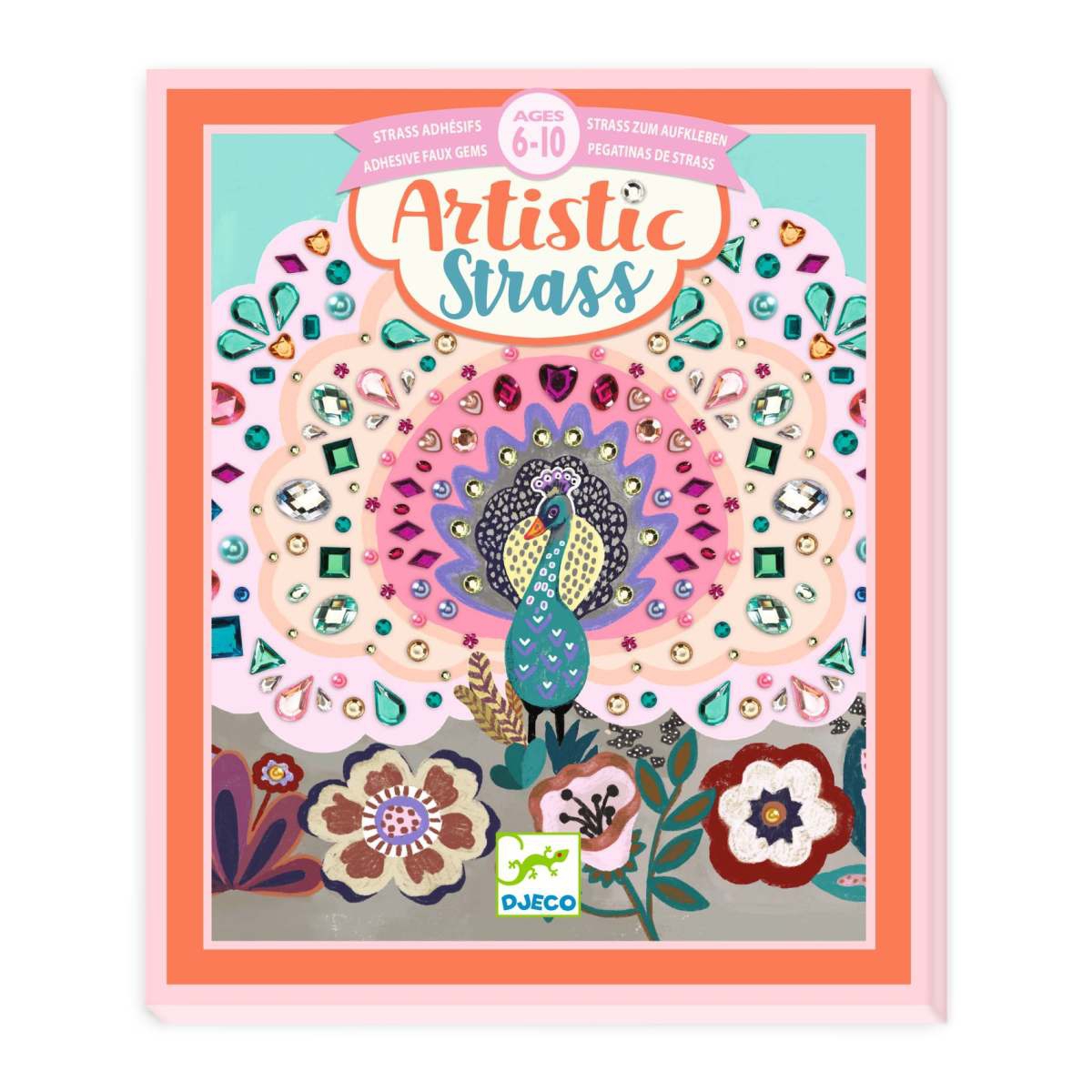 Djeco Artistic Strass Wilde Schönheit Bastelset