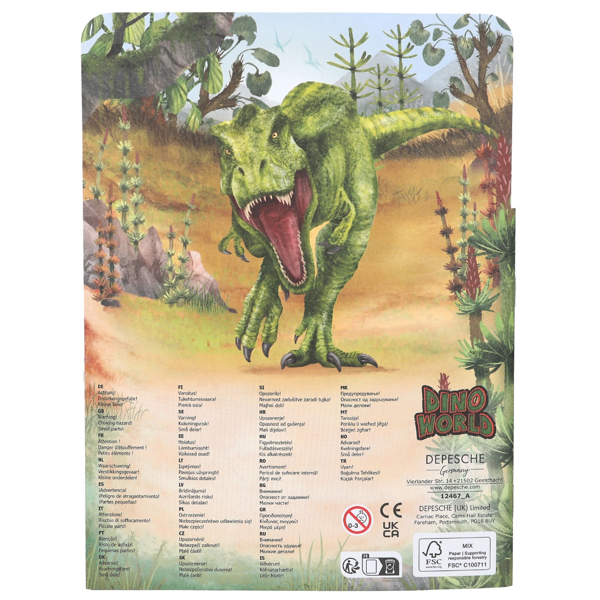 Dino World Mini Sticker Fun Stickerheft Dino World Mini Sticker Fun Stickerheft