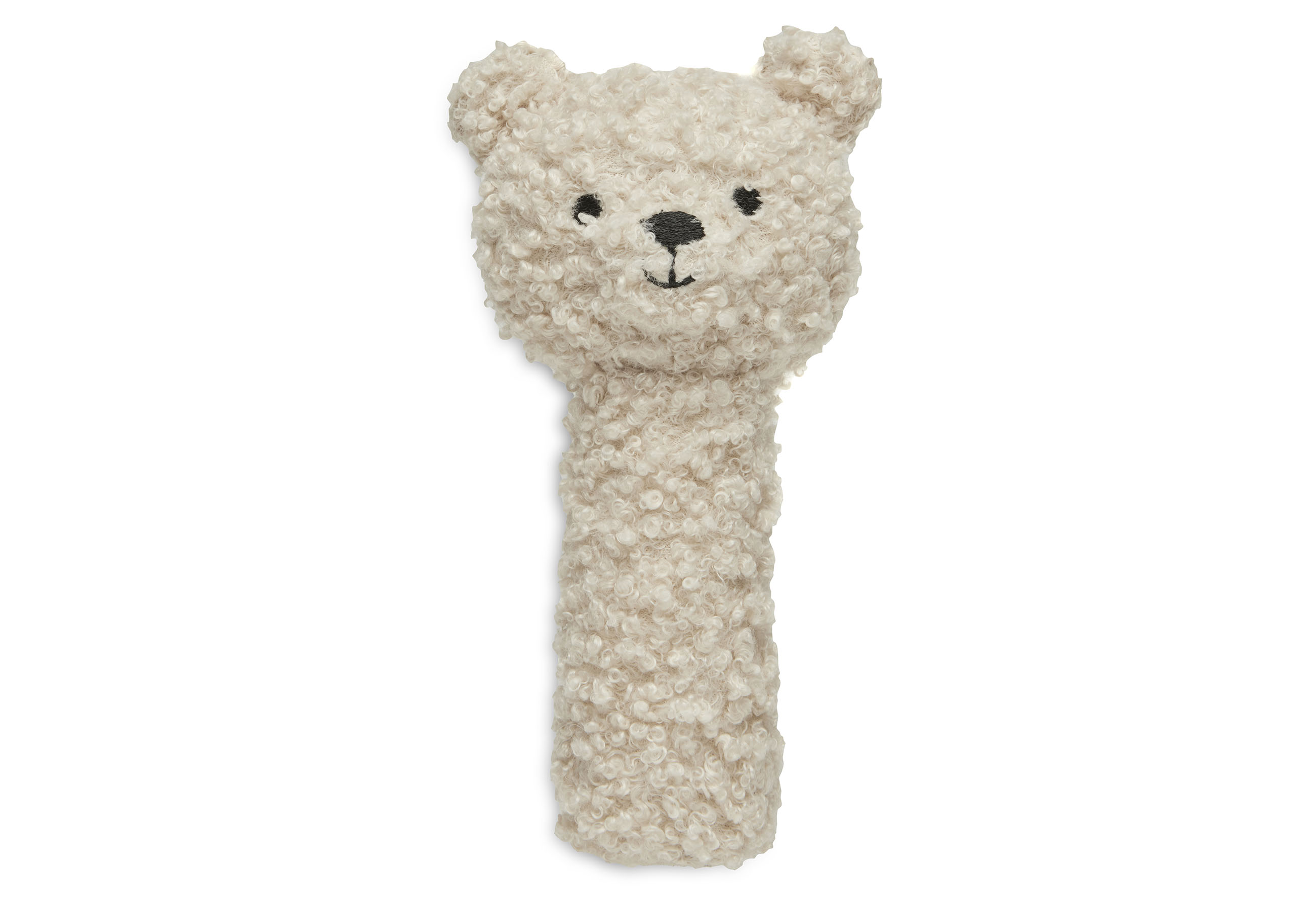 Jollein Plüsch Stabrassel Teddy Bär Naturel