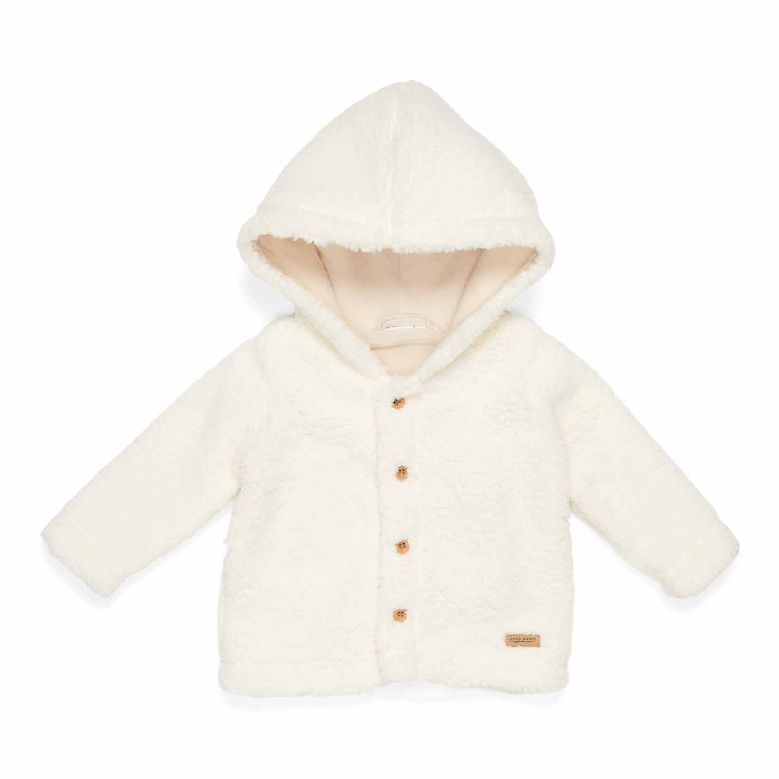 Little Dutch Teddyjacke Little Goose White 50/56 Little Dutch Teddyjacke Little Goose White 50/56