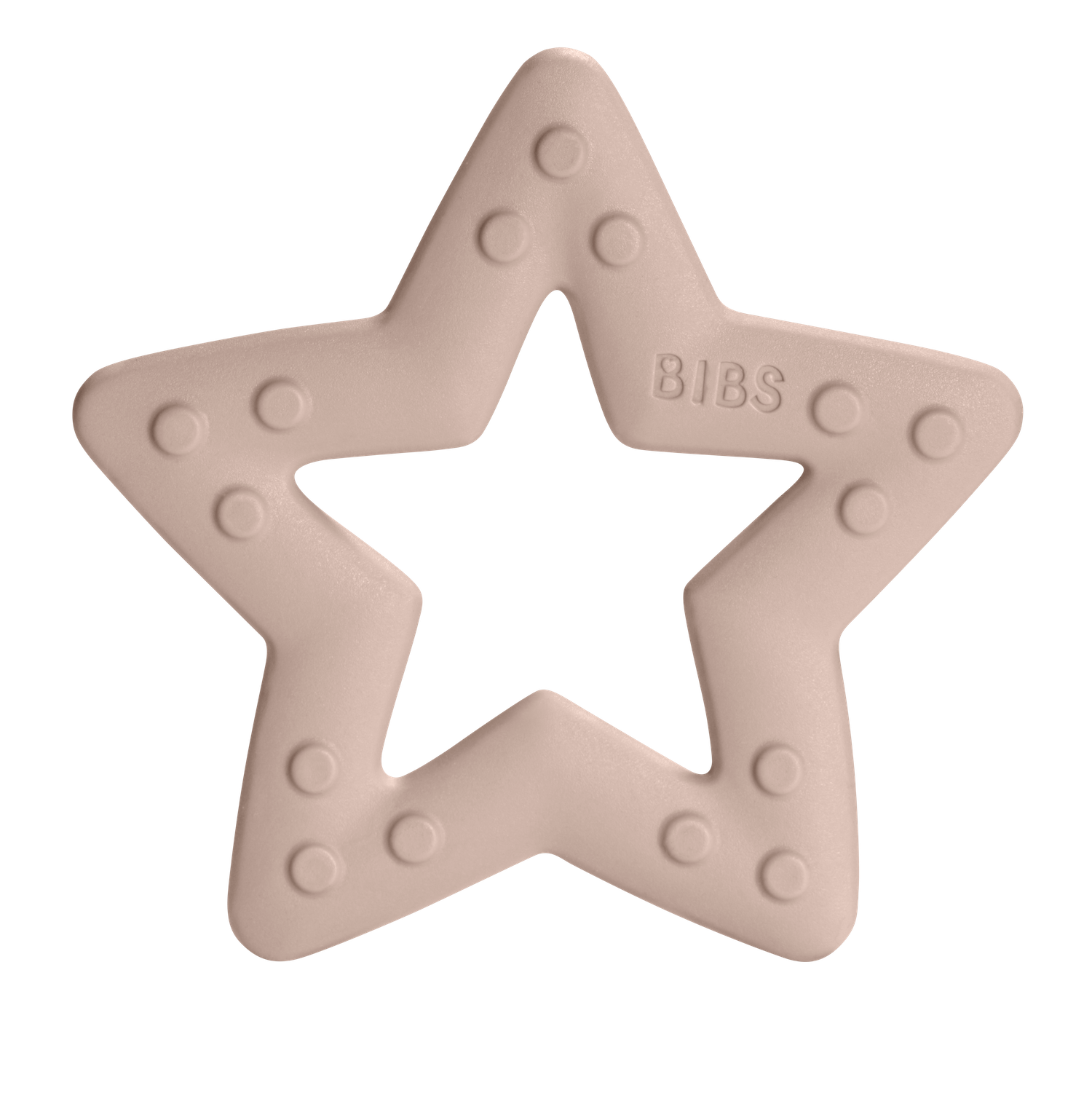 BIBS Baby Beißring - Baby Star rose
