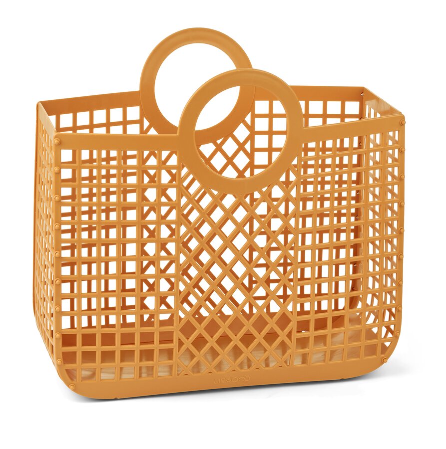Liewood Bloom Korb Basket Plastik-Korb Yellow Mellow Liewood Bloom Korb Basket Plastik-Korb Yellow Mellow