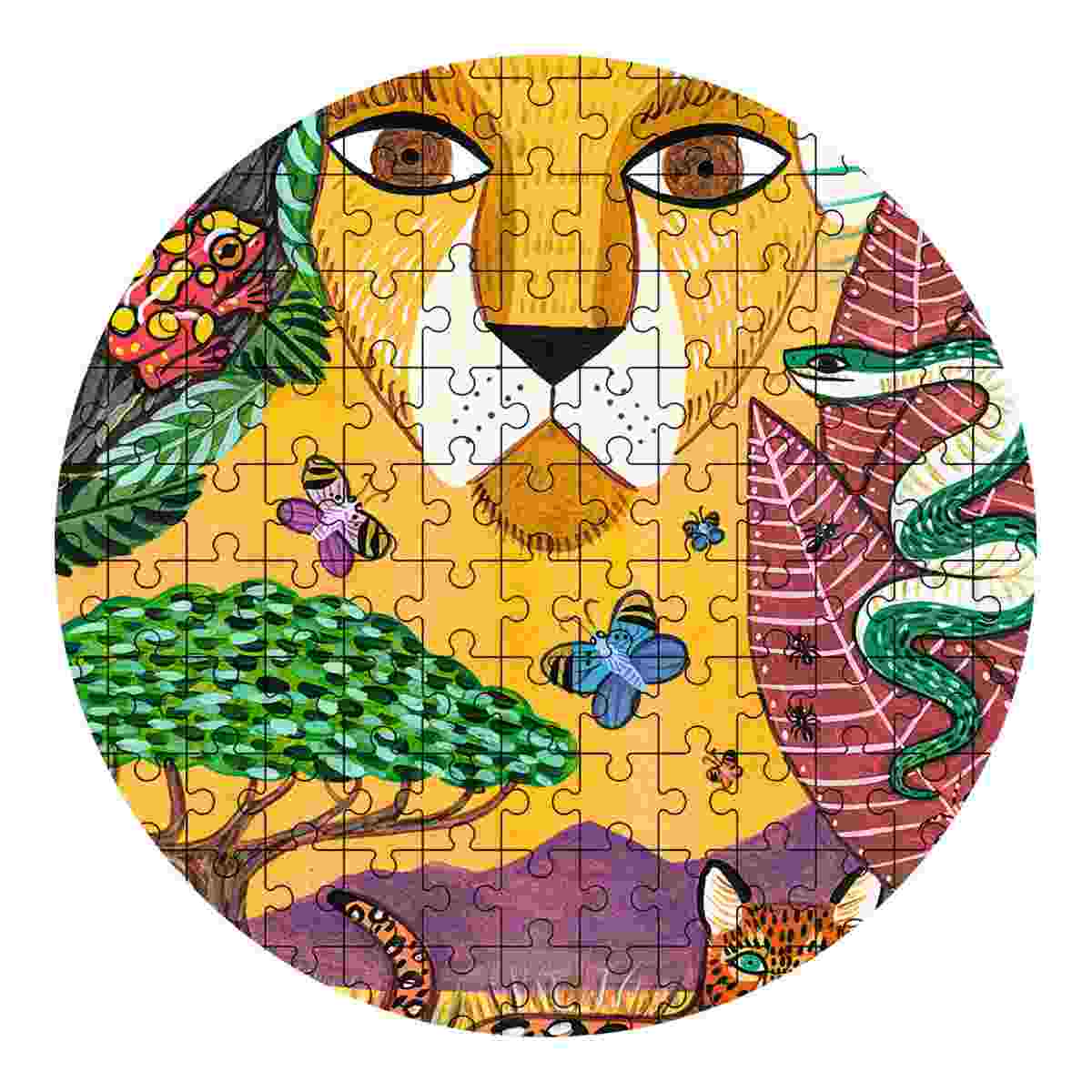 Djeco Puzz'Art Puzzle Löwe 350 Teile Djeco Puzz'Art Puzzle Löwe 350 Teile