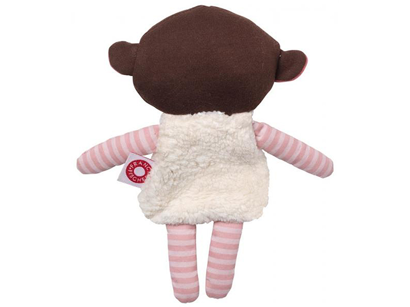 Franck & Fischer Baby-Kuscheltier Affe Trisse 20 cm in pink