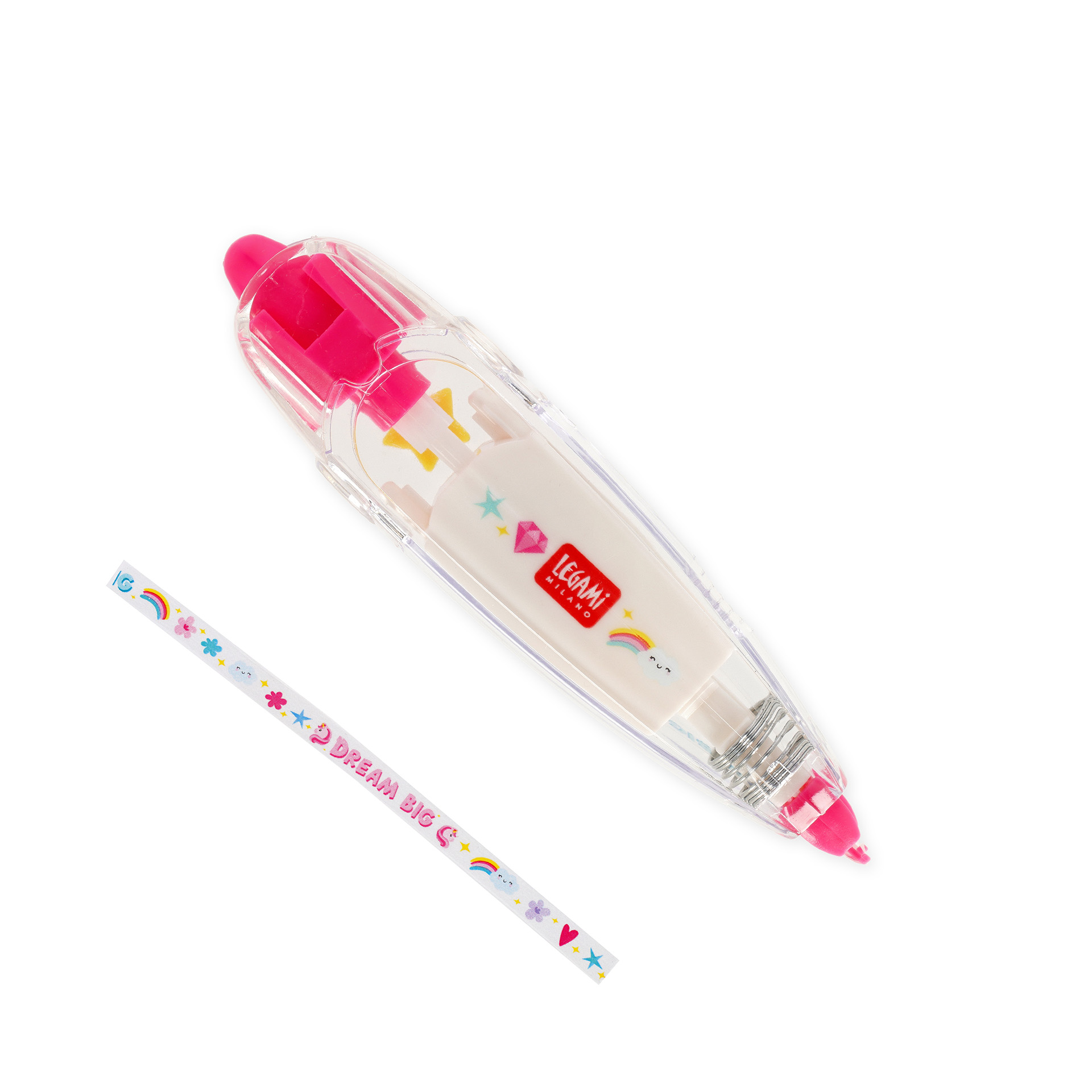 Legami Stift mit Dekoband Einhorn Unicorn - Deco Tape Einhorn Unicorn