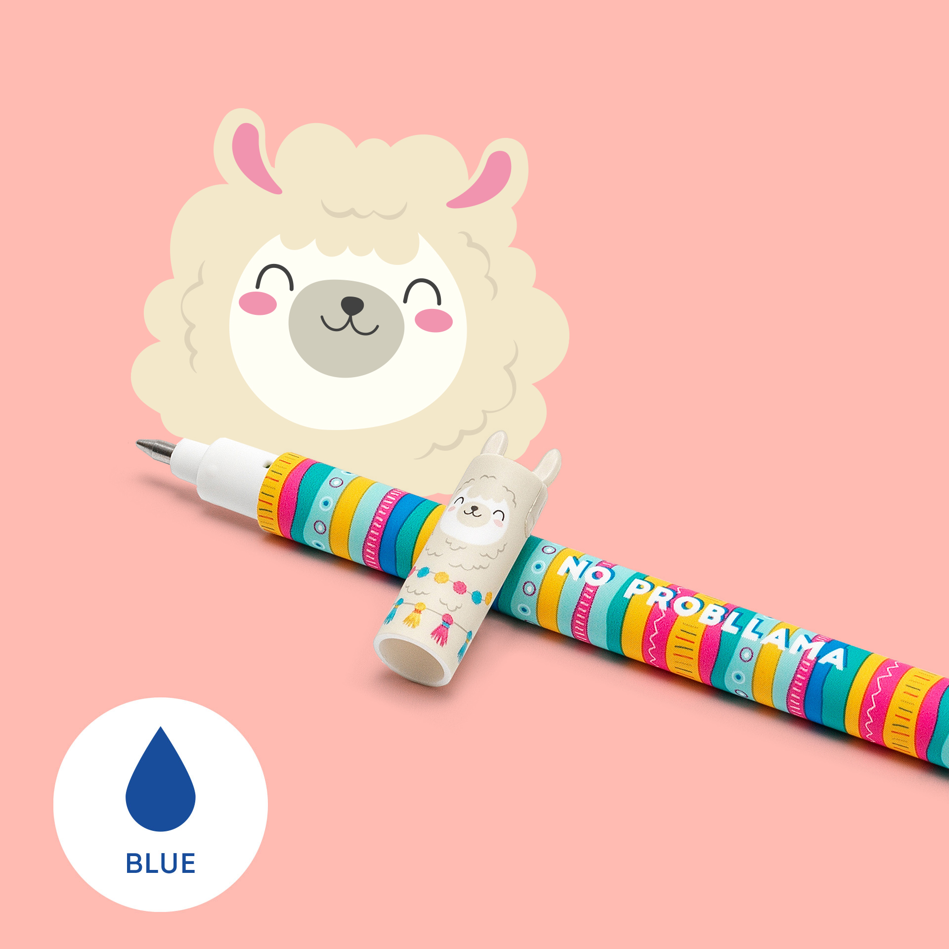 Legami Löschbarer Gelstift Gel Pen Llama Lama