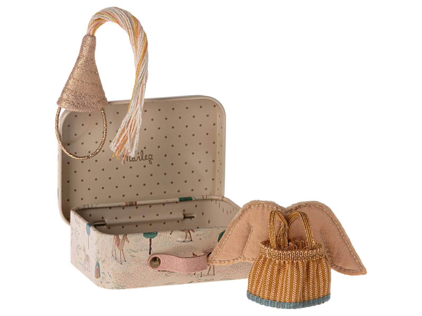 Maileg Feenkleider im Koffer Kleine Schwester Maus