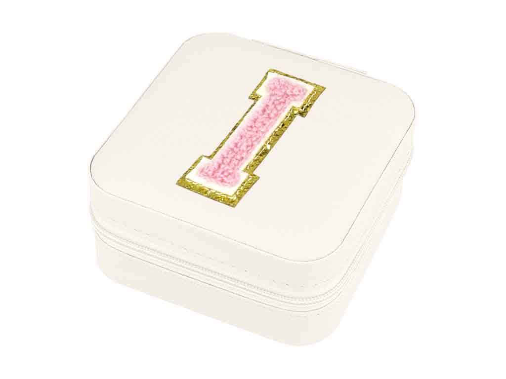 BB Klostermann Schmuckbox Buchstabe I Beige